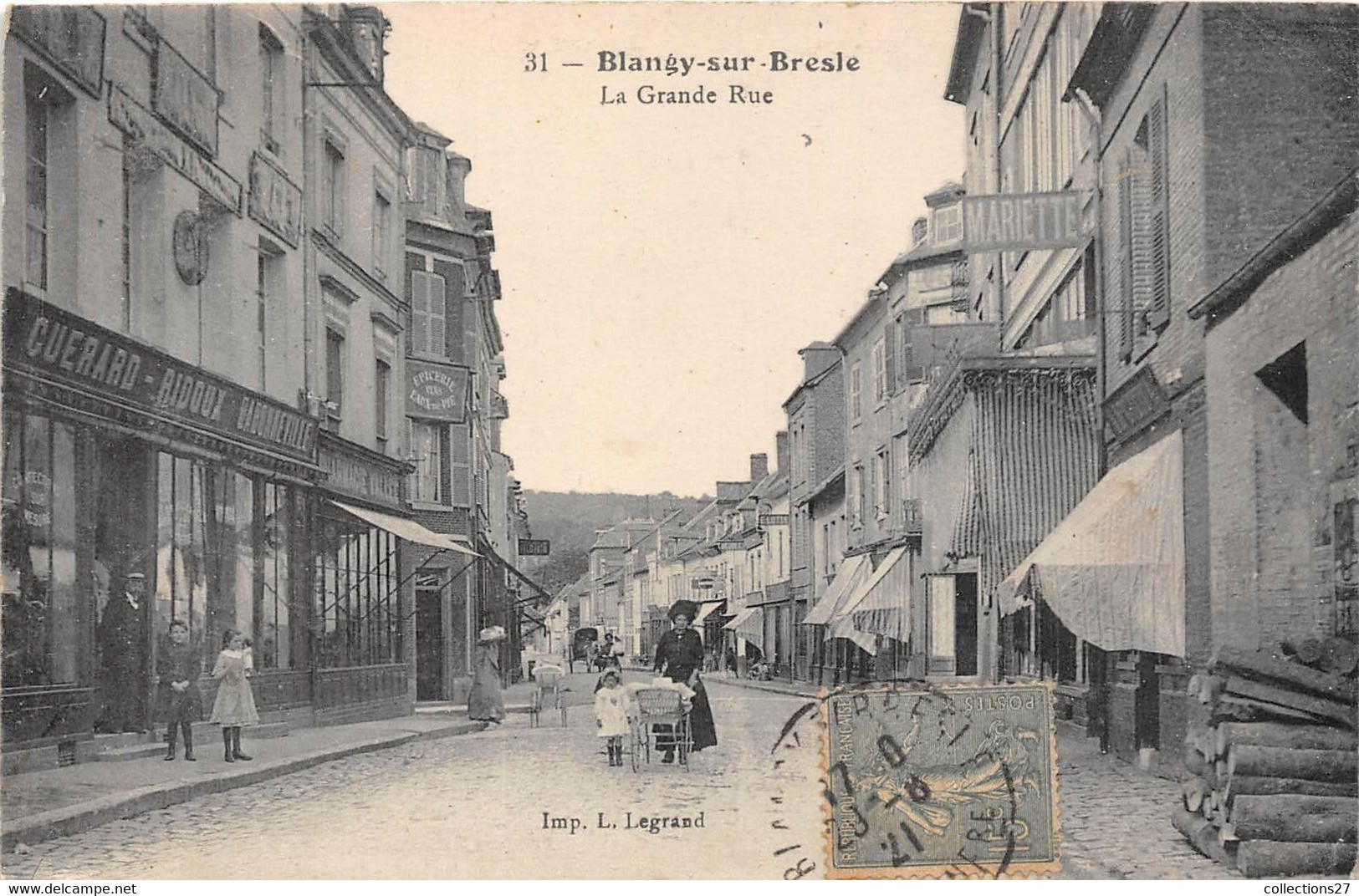 76-BLANGY-SUR-BRESLE- LA GRANDE RUE - Blangy-sur-Bresle