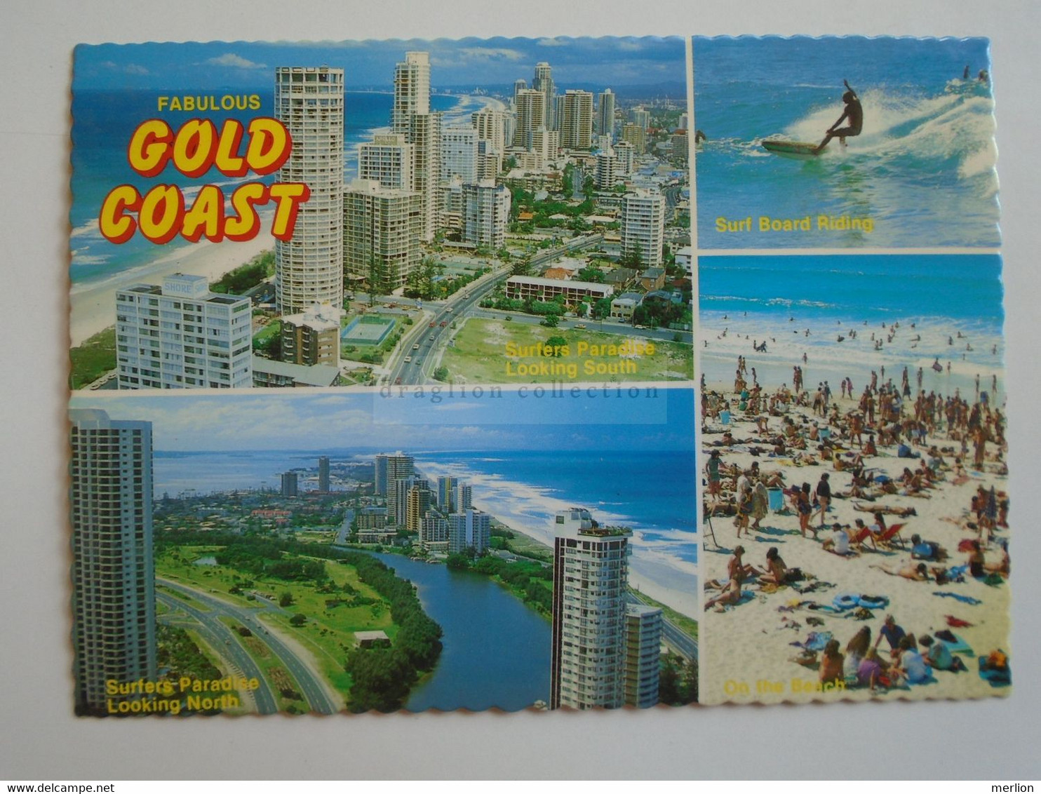 D181160   Australia    Gold Coast Queensland   1986  Sent To Hungary - Gold Coast