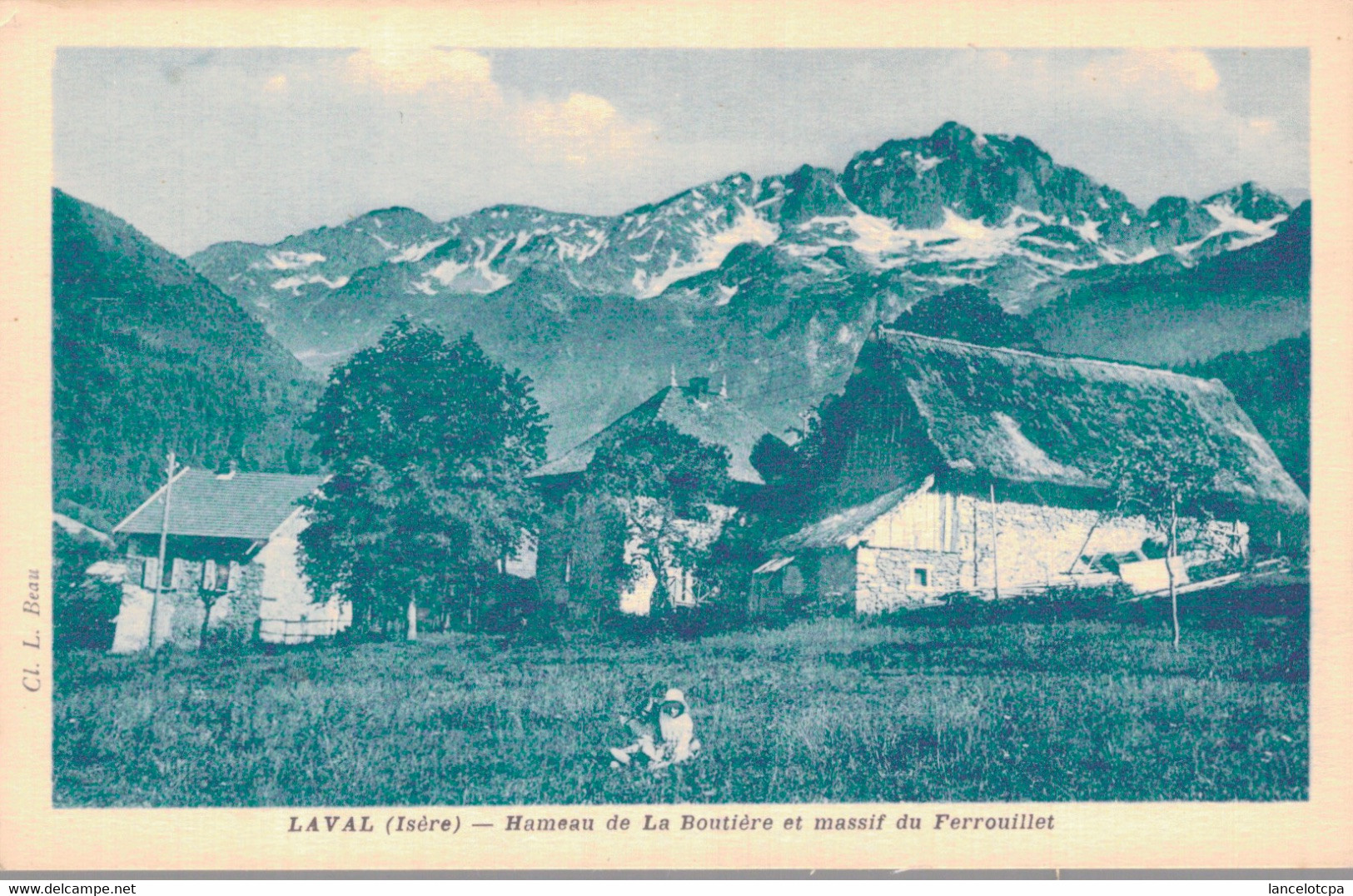 38 - LAVAL / HAMEAU DE LA BOUTIERE ET MASSIF DU FERROUILLET - Laval