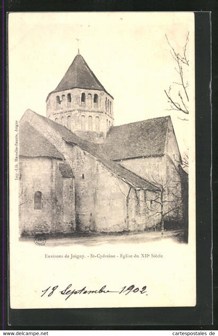 CPA St-Cydroine, Eglise Du XIIe Siècle - Cydroine