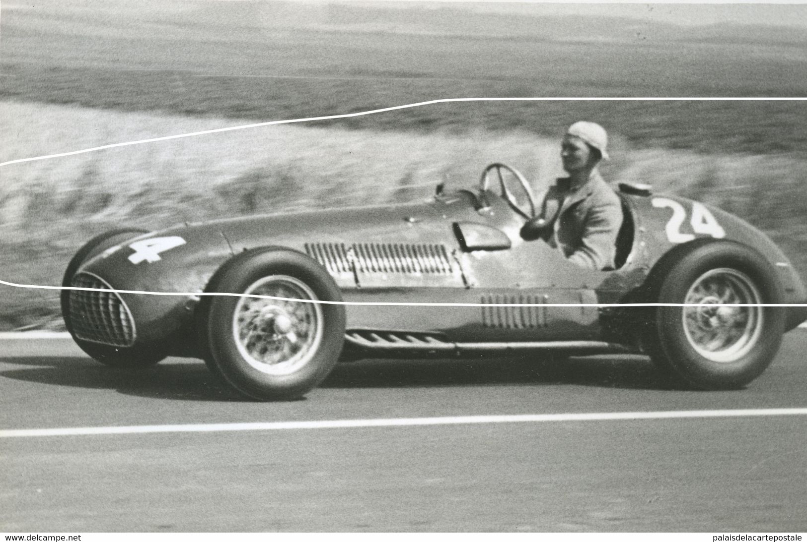 GUEUX 1958 TIRAGE MODERNE D APRES PLAQUES PHOTOS TRAIT ANTIE COPIE - Automobilismo - F1