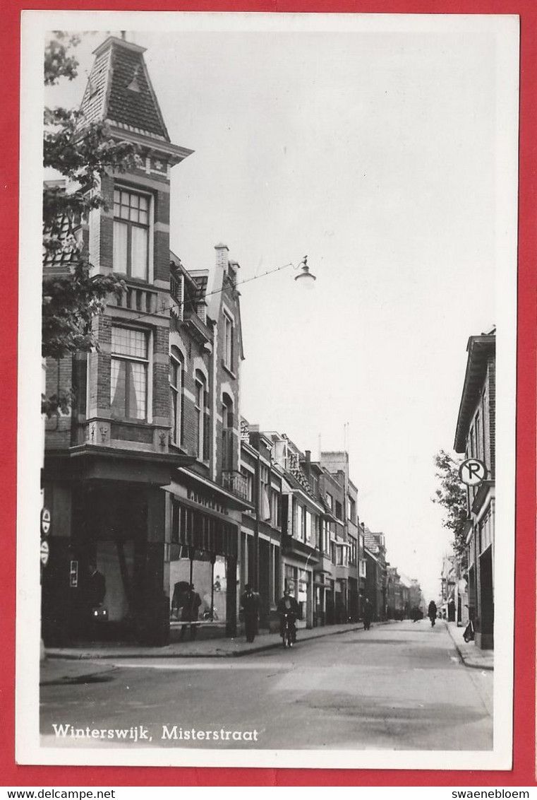 NL.- WINTERSWIJK, MISTERSTRAAT. Uitgave Boekhandel G.J. Albrecht. - Winterswijk