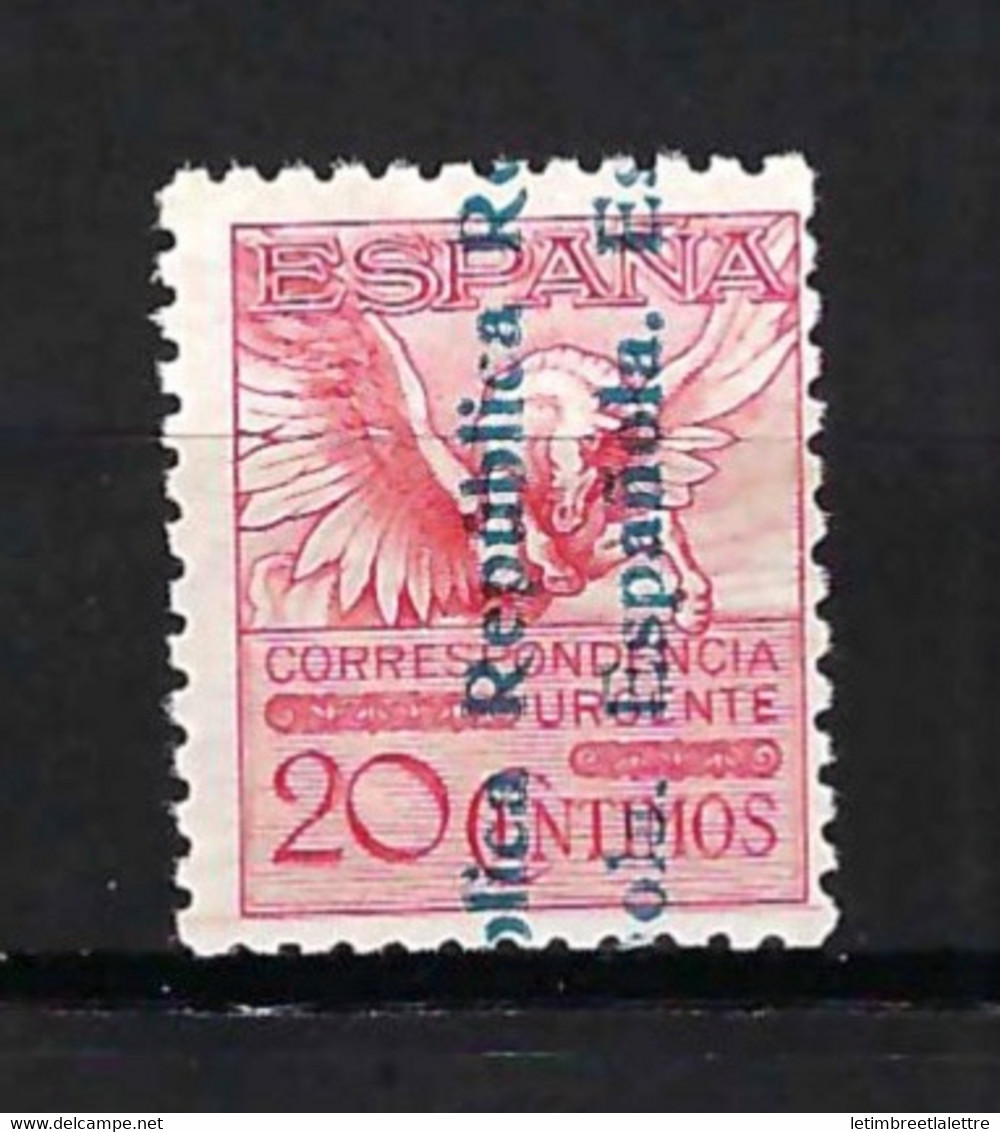 ⭐ Espagne - Exprès - YT N° 14 ** - Neuf Avec Charnière - 1931 ⭐ - Correo Urgente