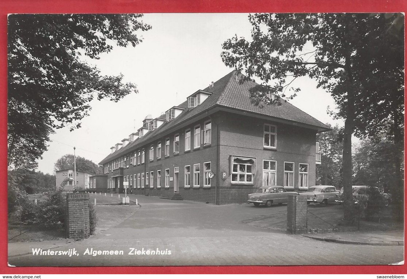 NL.- Winterswijk, Algemeen Ziekenhuis - Uitg. Fa. J. Baarschers. No. 49. Old Cars. - Winterswijk