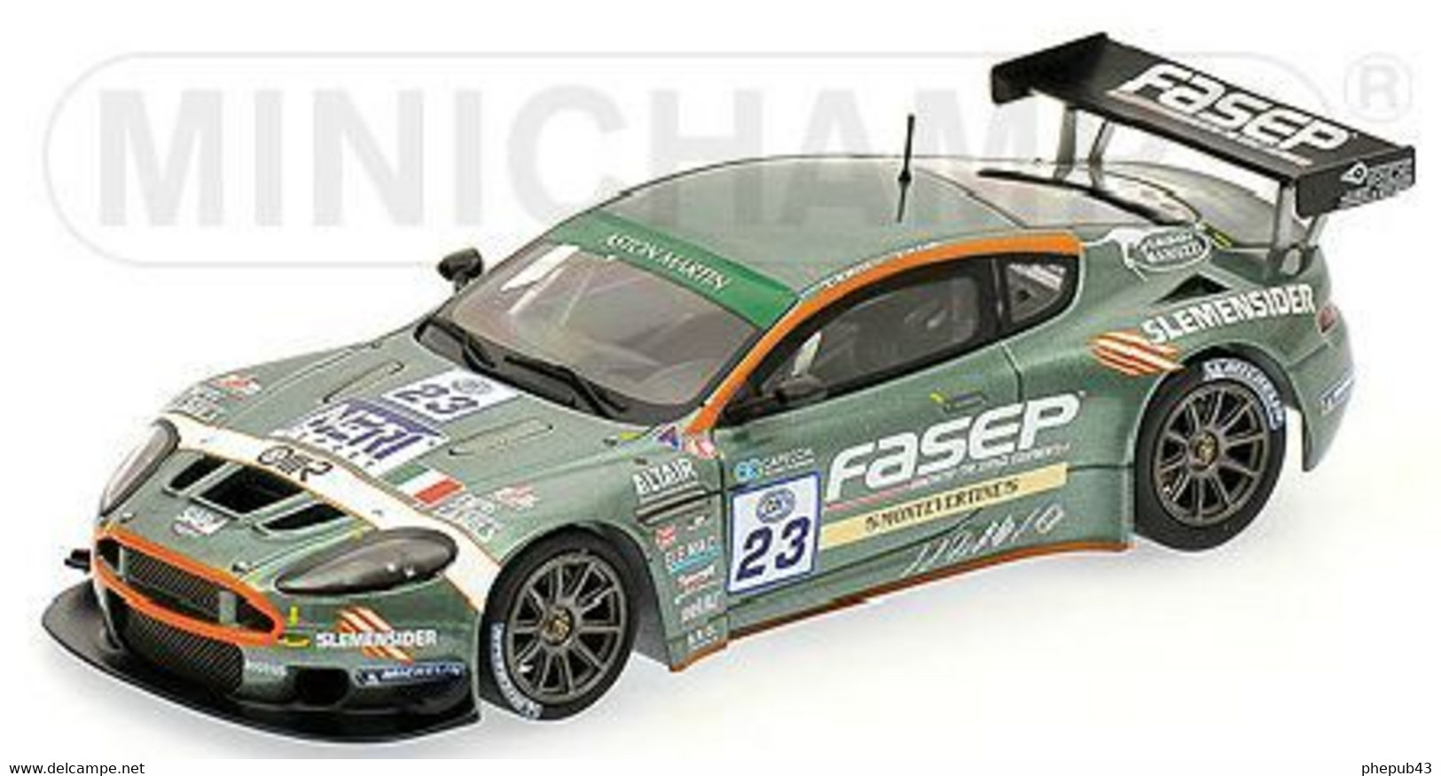 Aston Martin DBRS9 - BMS - Mugelli//Zani - FIA GT3 Spa 2006 #23 - Minichamps - Minichamps