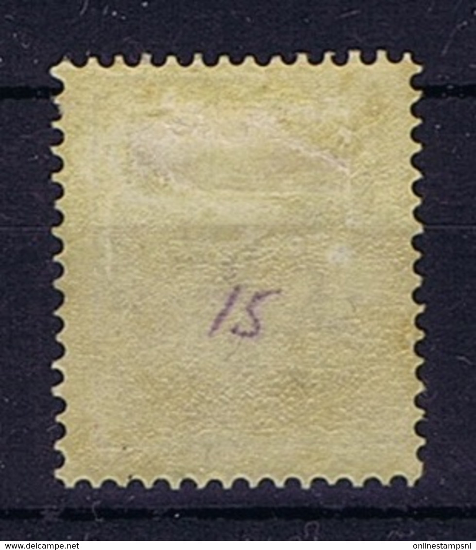 Iceland: 1882 Mi Nr 15 A MH/*, Mit Falz, Avec Charnière 14 + 13.5 Pefo - Unused Stamps