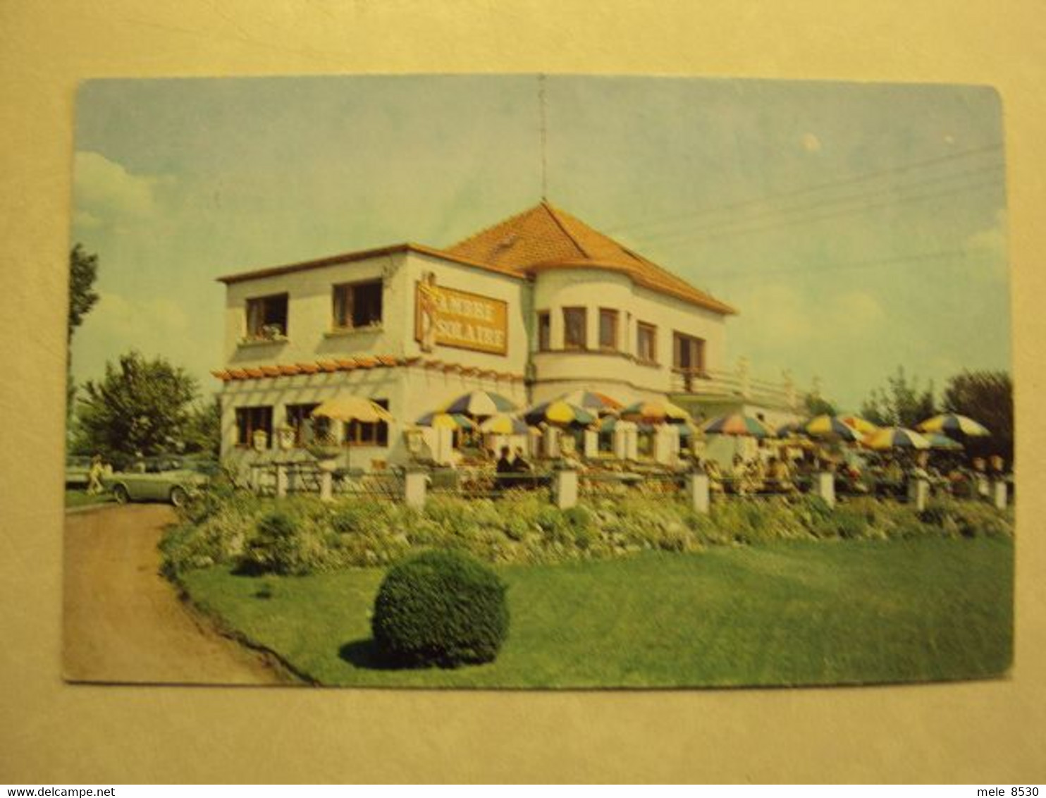 43815 - PLANCENOIT - LE SOLARIUM ROSSOMME - PICINE - BAR - RESTAURANT - ANIMEE !!! - OLDTIMERT !!! - ZIE 2 FOTO'S - Lasne