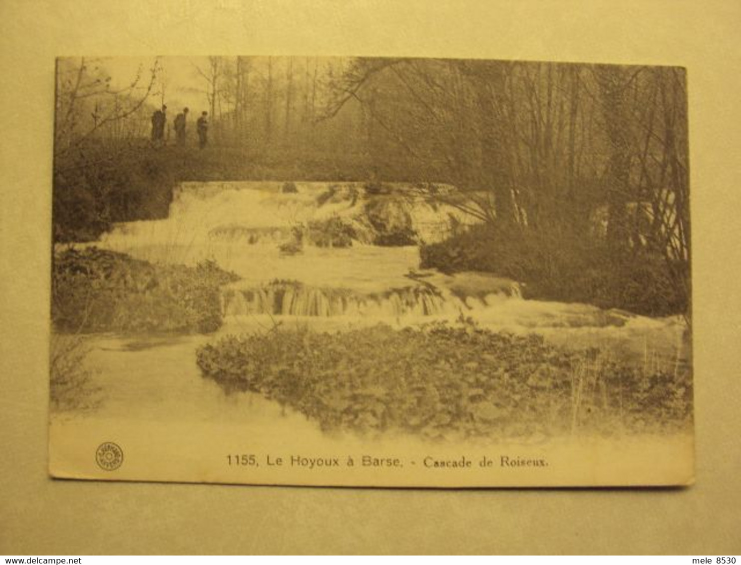 43820 - LE HOUYOUX A BARSE - CASCADE DE ROISEUX - ANIMEE !!! - VERSTUURD 1919 !!! - ZIE 2 FOTO'S - Modave