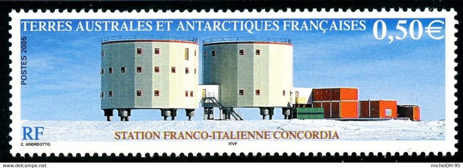 TAAF - 2005 - Station Franco-Italienne Concordia - NEUF Sans TC - No 415 - Cote 2,00 € - Neufs