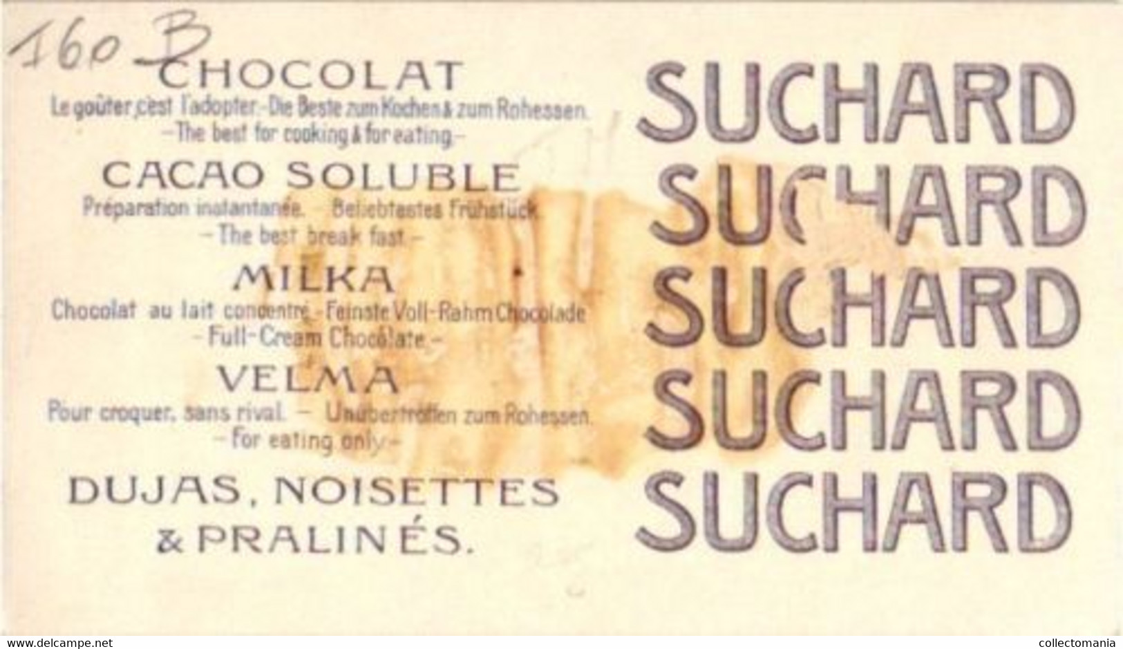 1 Chromo Litho Cards - Suisse Chocolate SUCHARD Set60B  C1898 General Scenes - Suchard