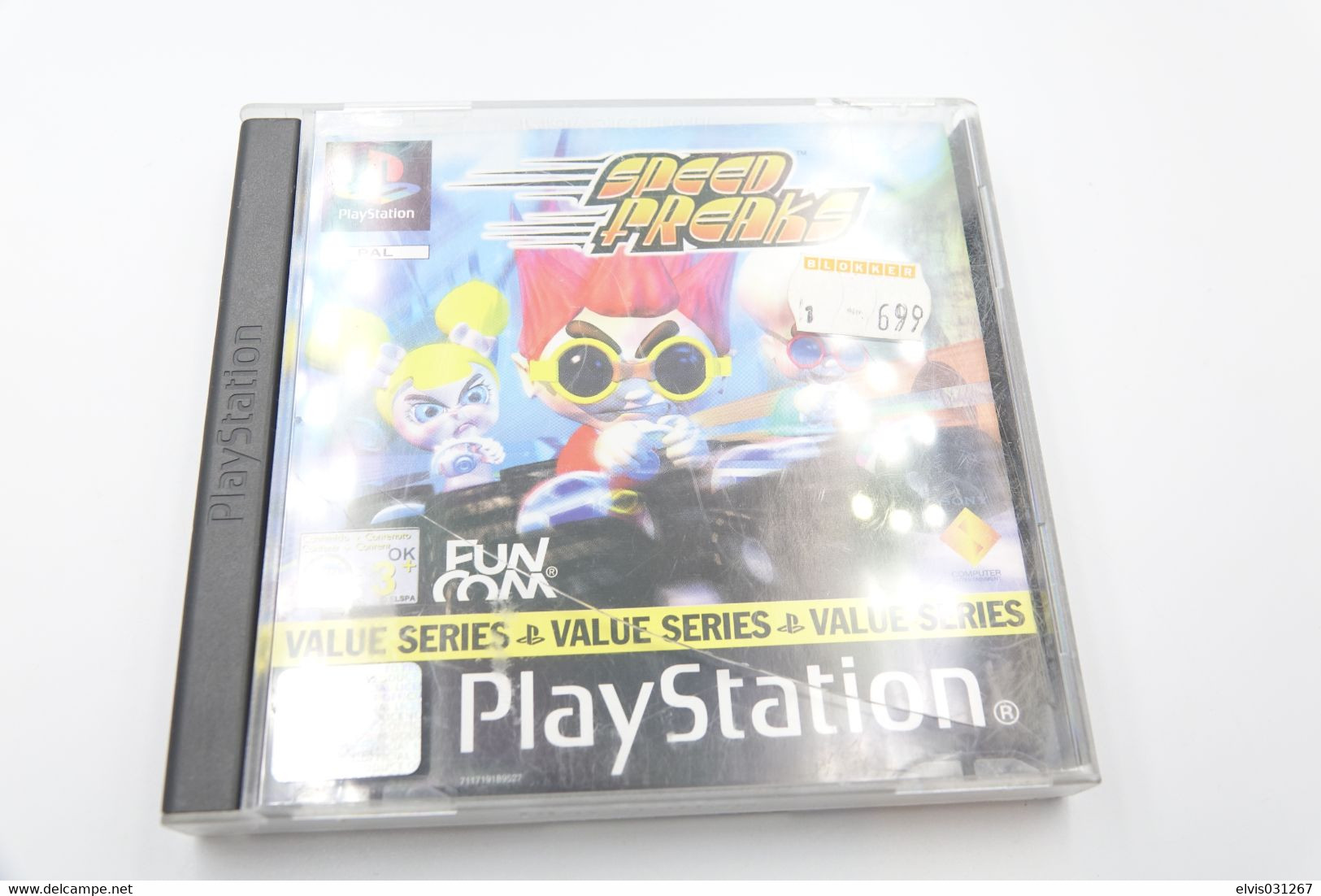 SONY PLAYSTATION ONE PS1 : SPEED FREAKS - FUNCOM - Playstation