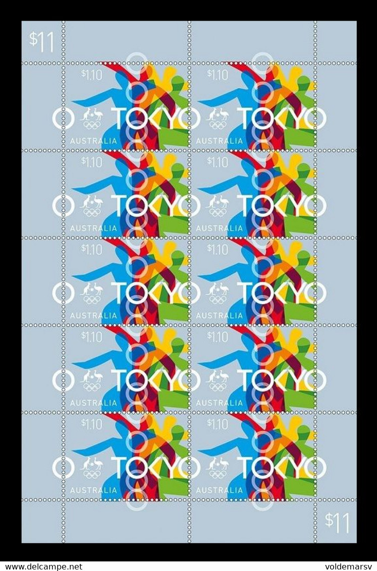 Australia 2021 Mih. 5319 Olympic Games In Tokyo (M/S) MNH ** - Nuevos
