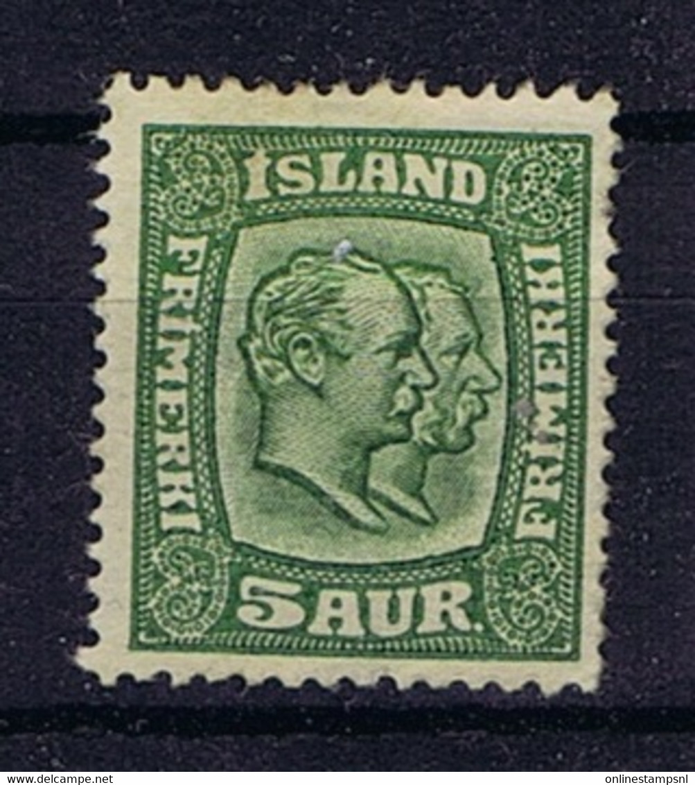 Iceland: 1915 Mi Nr 79 MH/*, Mit Falz, Avec Charnière - Ungebraucht