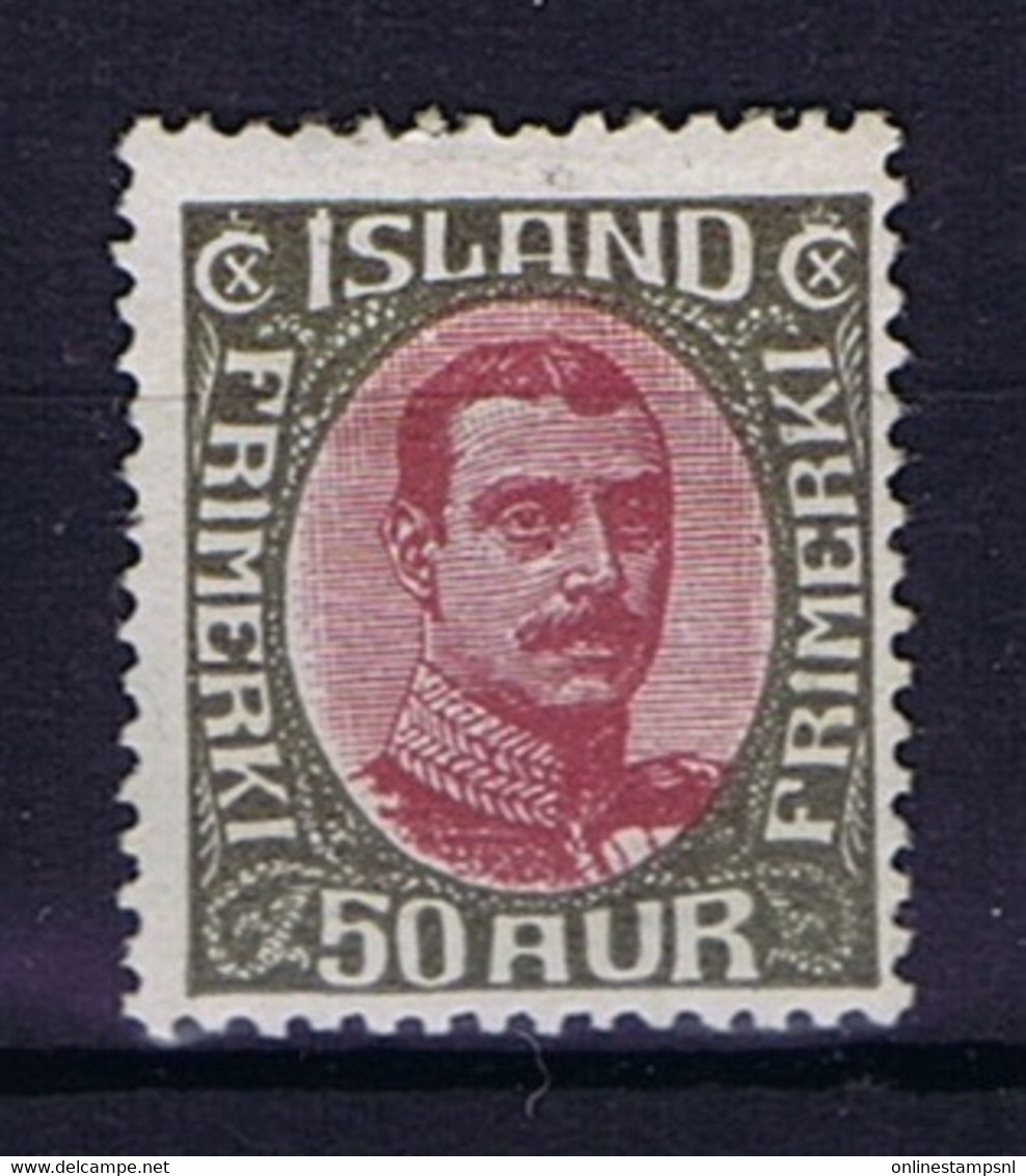 Iceland: 1920 Mi Nr 95 MH/*, Mit Falz, Avec Charnière - Ongebruikt