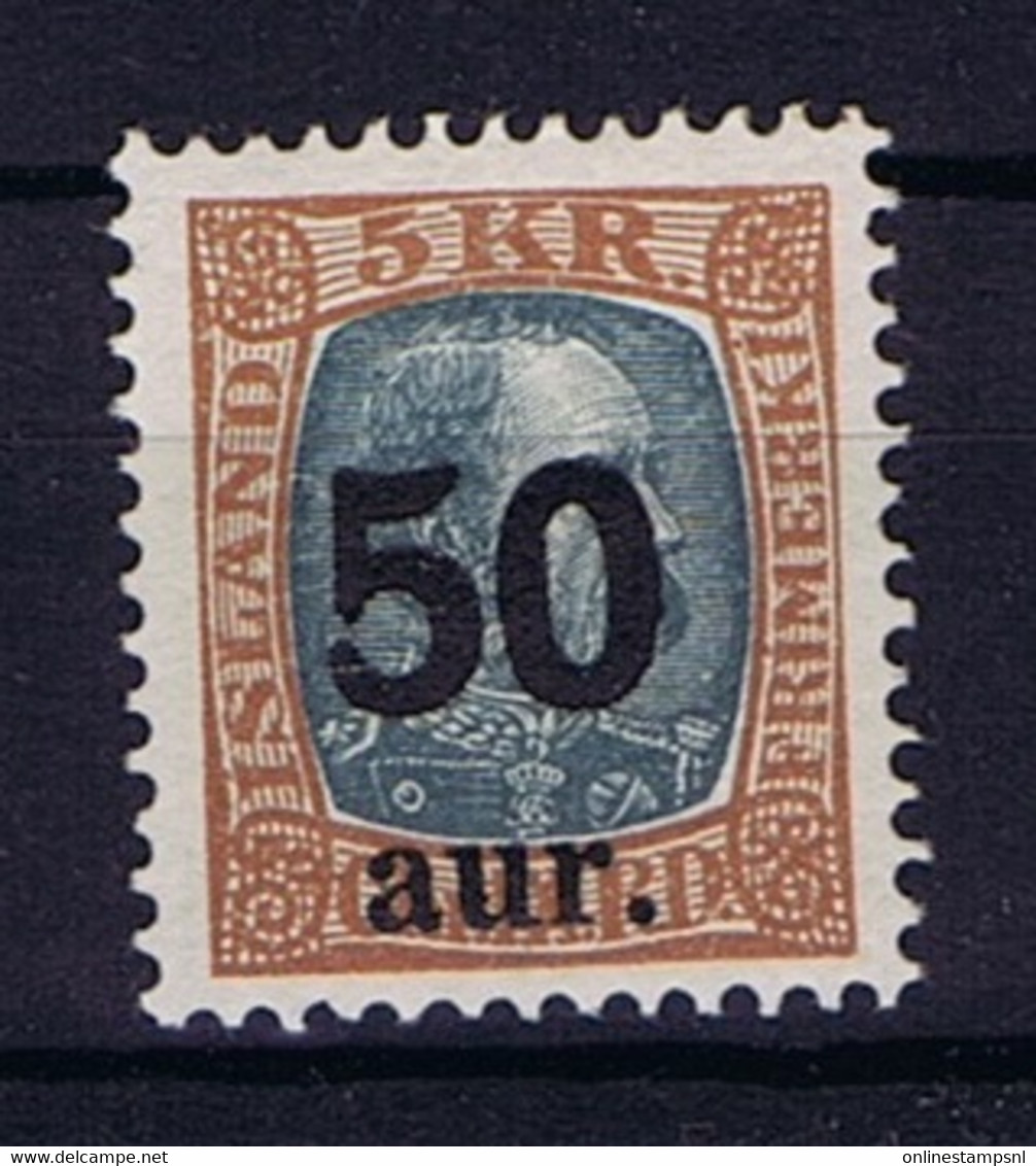 Iceland: 1925 Mi Nr 113 MNH/** Sans Charniere. Postfrisch - Nuevos