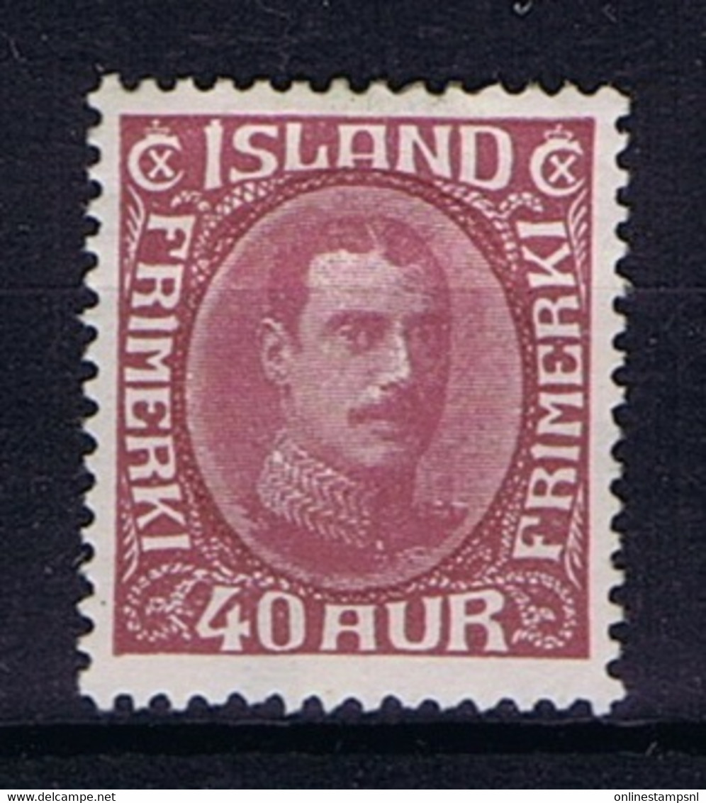 Iceland: 1931 Mi Nr 164 MH/*, Mit Falz, Avec Charnière - Ungebraucht