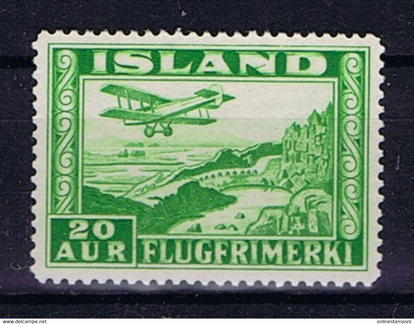 Iceland: 1931 Mi Nr 176A  MNH/** Sans Charniere. Postfrisch Perfo 14 - Ungebraucht