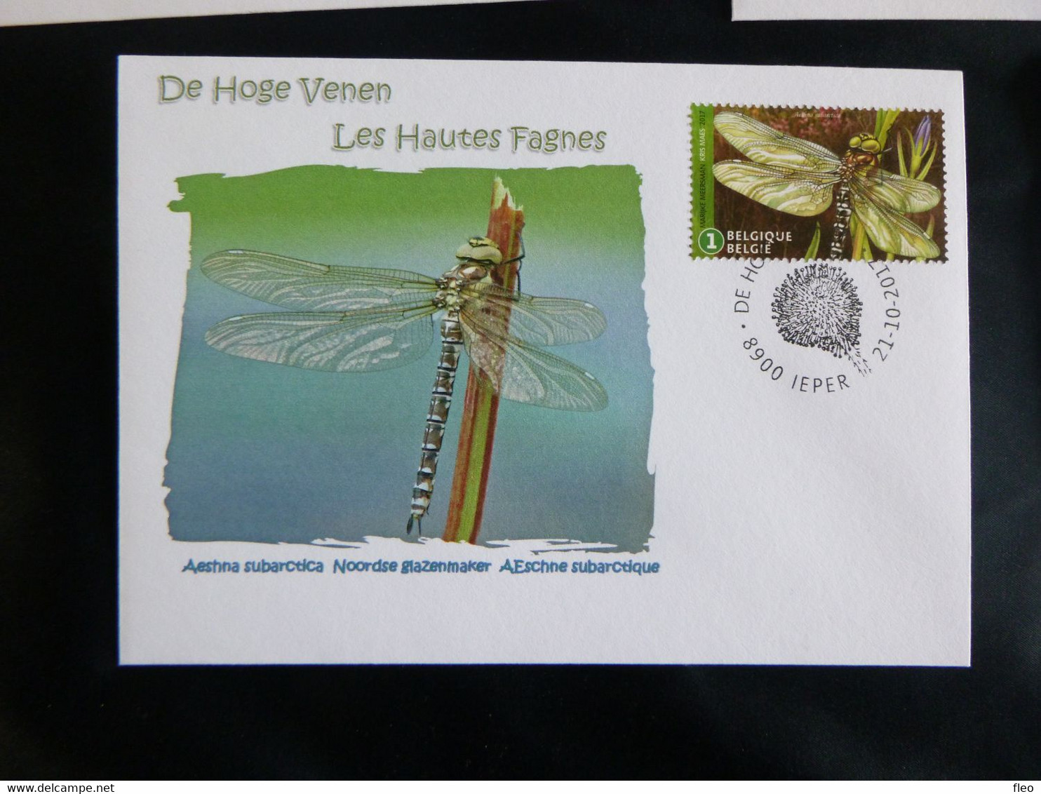 BELG.2017 (BL257) 4773/4782 (10 Stuks) FDC's (Ieper) : " Marijke Meersman "Hoge Venen - Les Hautes Fagnes" - 2011-2014