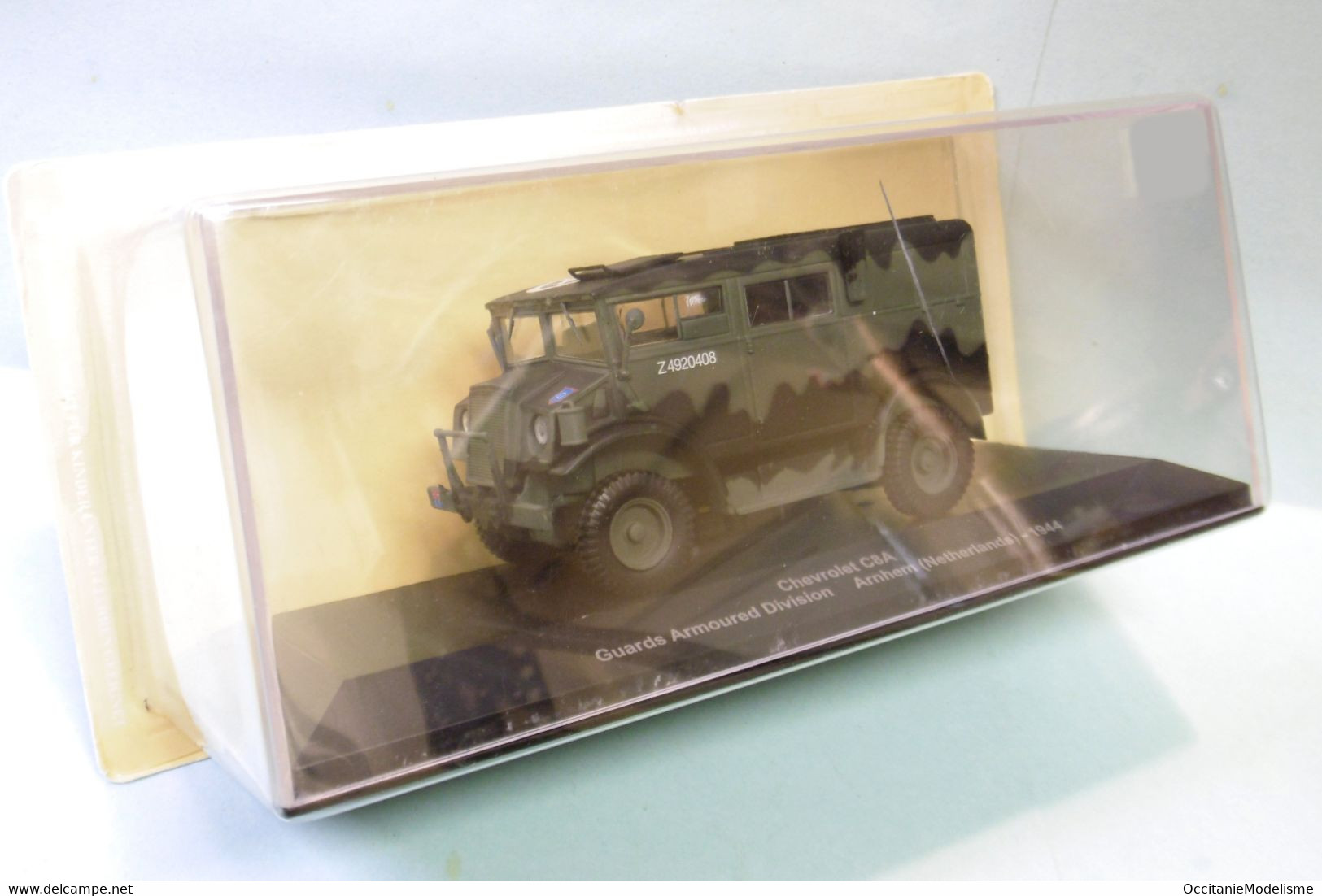 Eaglemoss - CHEVROLET C8A Guards Armoured Division Arnhem 1944 WWII Militaire BO 1/43 - Militares