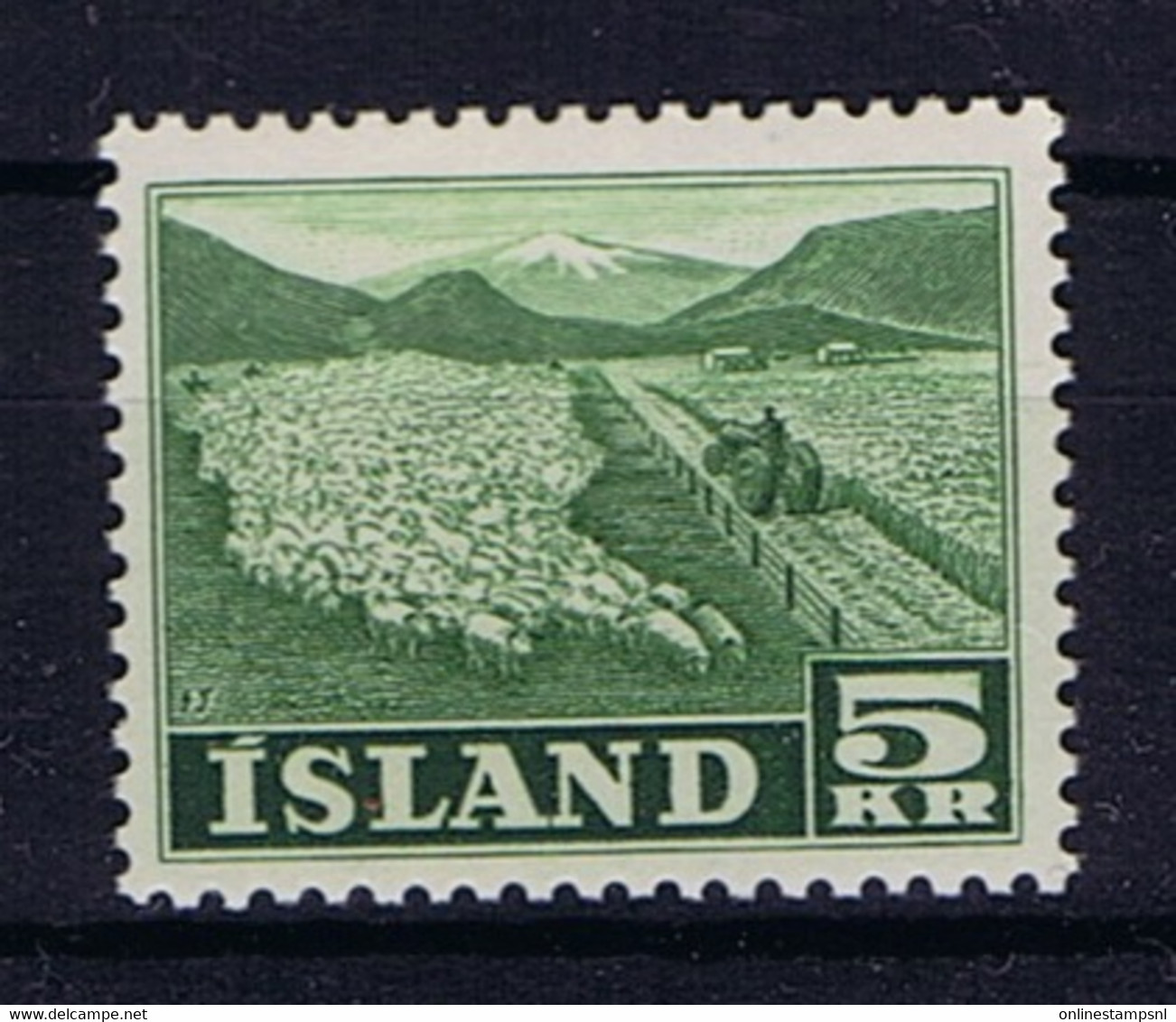 Iceland: Mi Nr 270 MNH/** Sans Charniere. Postfrisch 1950 - Unused Stamps