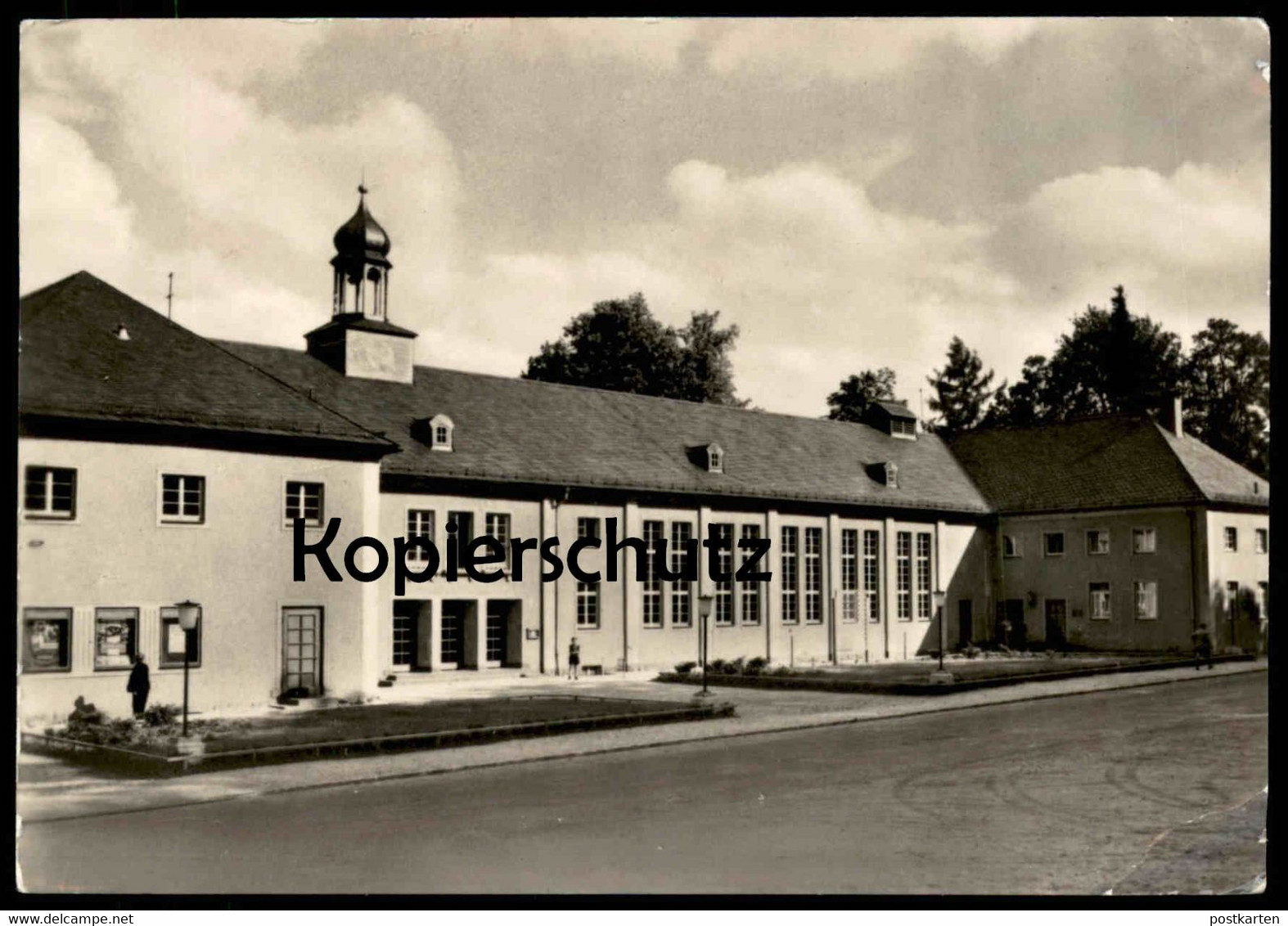 ÄLTERE POSTKARTE LOBENSTEIN THÜRINGEN KULTURHAUS 1962 Ansichtskarte AK Cpa Postcard - Lobenstein