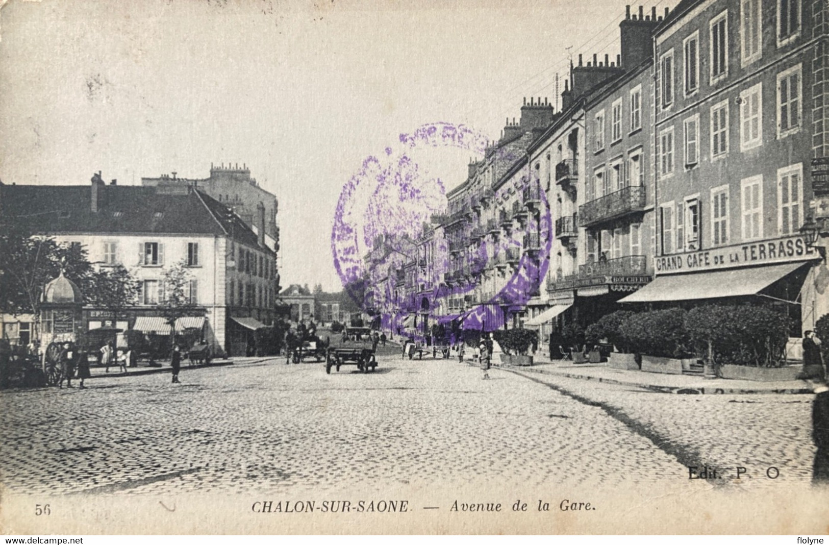 Chalon Sur Saône - Avenue De La Gare - Grand Café De La Terrasse - Chalon Sur Saone