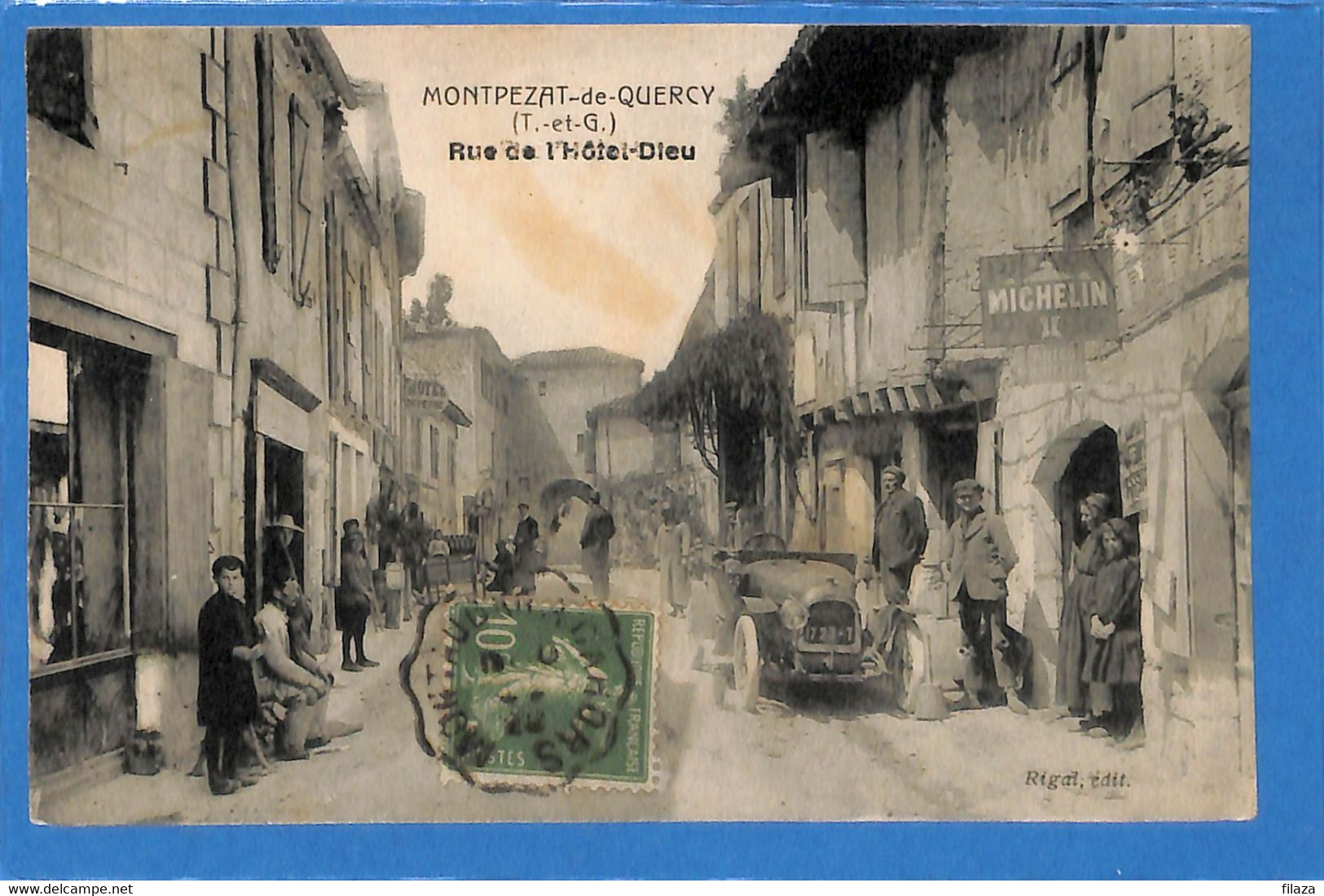 82 - Tarn Et Garonne -  Montpezat De Quercy - Rue De L'Hotel Dieu  (N5309) - Montpezat De Quercy