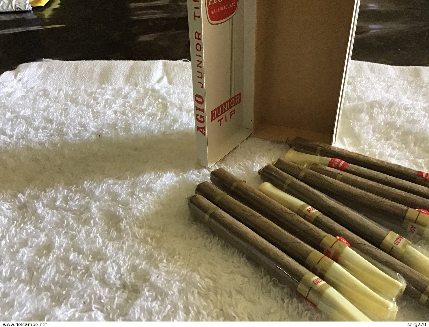 Cigares Agio Made In Holland Junior Tip 9 Cigares - Autres & Non Classés