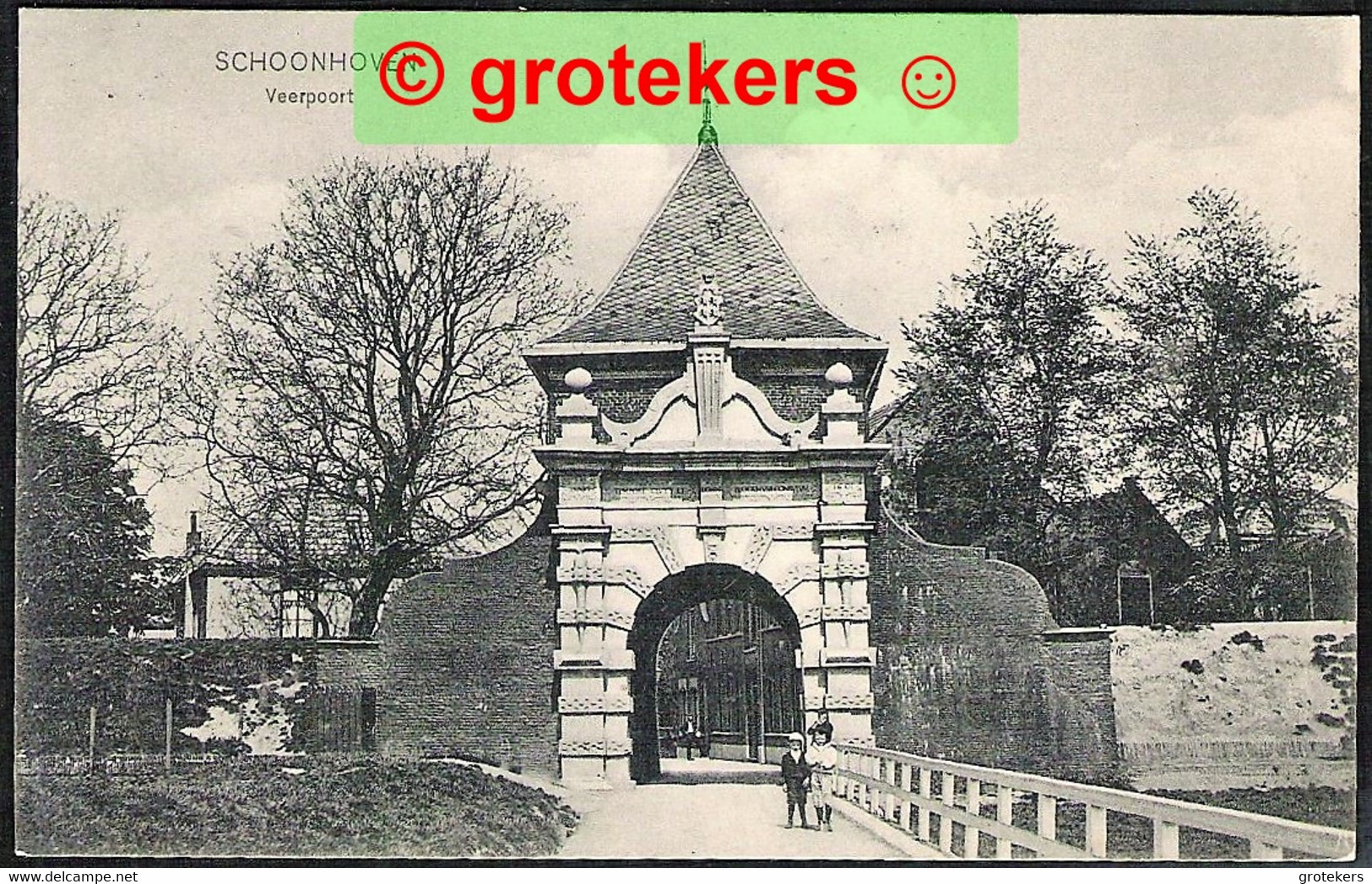 SCHOONHOVEN Veerpoort 1906 > Sas Van Gent - Schoonhoven