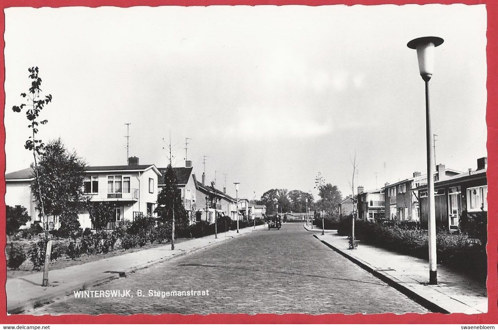 NL.- WINTERSWIJK. B. STEGEMANSTRAAT. Boekhandel J. Baarschers - Winterswijk