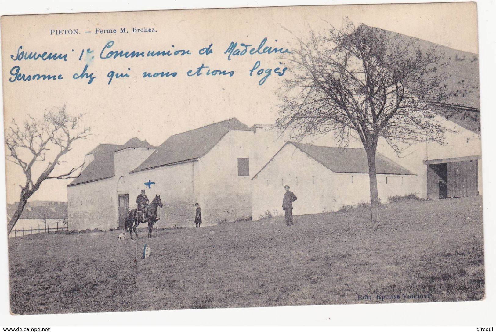 48416 -  Piéton   Ferme  M.  BROHEZ - Chapelle-lez-Herlaimont