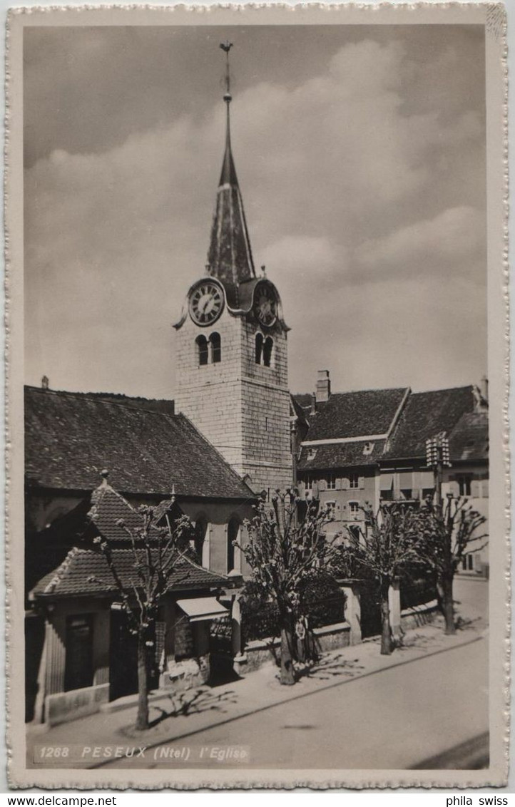 Peseux (NE) L'Eglise Kirche - Peseux