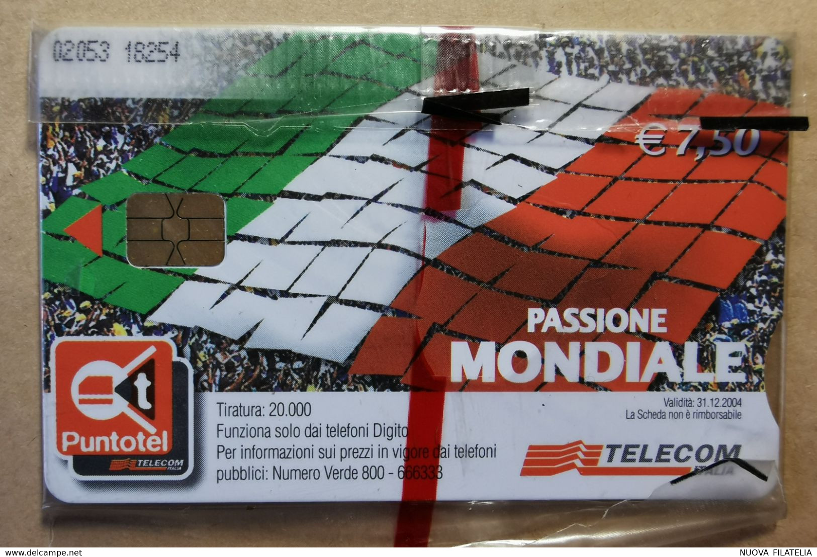 SCHEDE TELEFONICHE PASSIONE MONDIALE MONDIALE 2002 - Collezioni