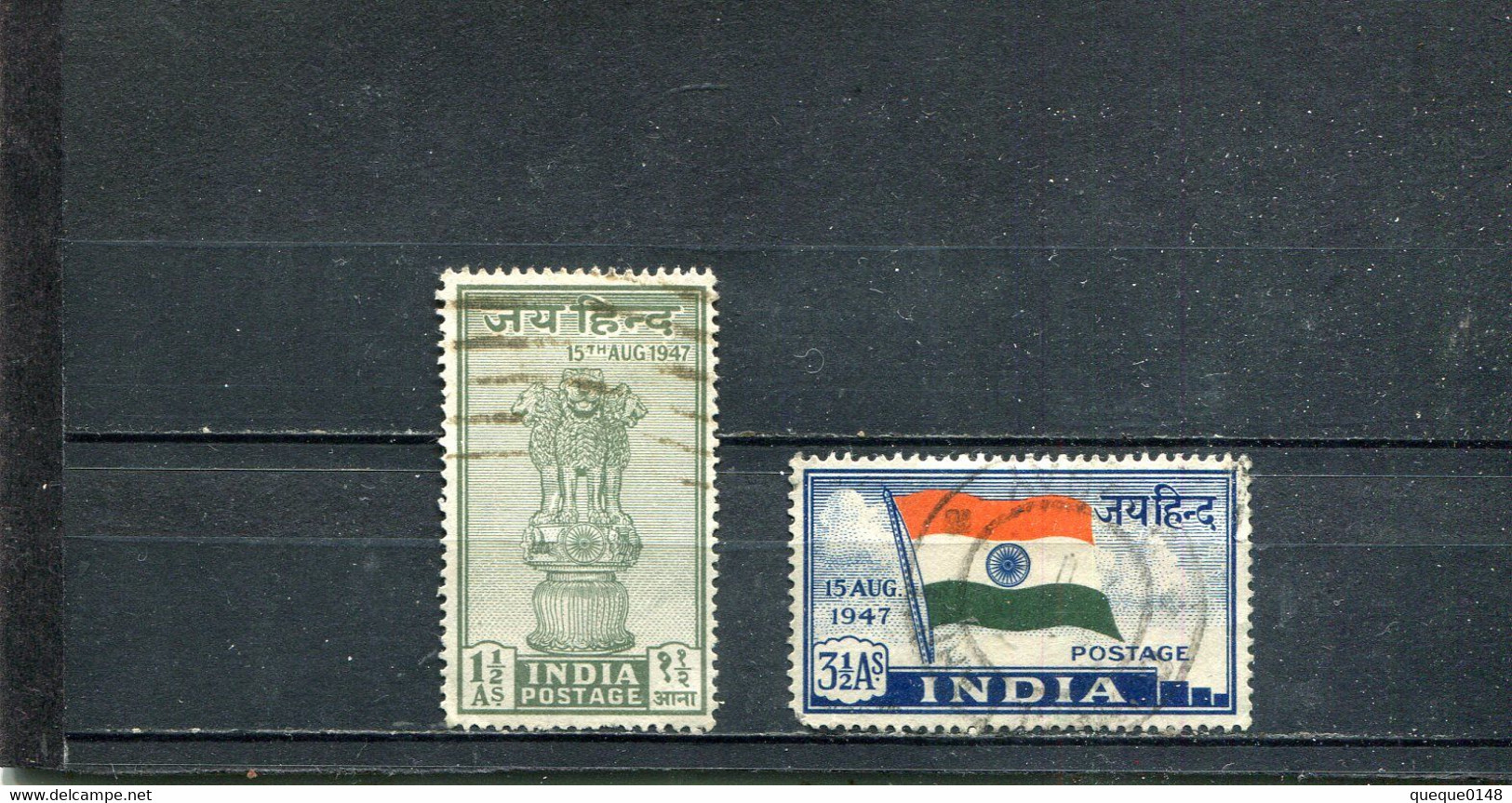 Inde 1947 Yt 1-2 - Used Stamps