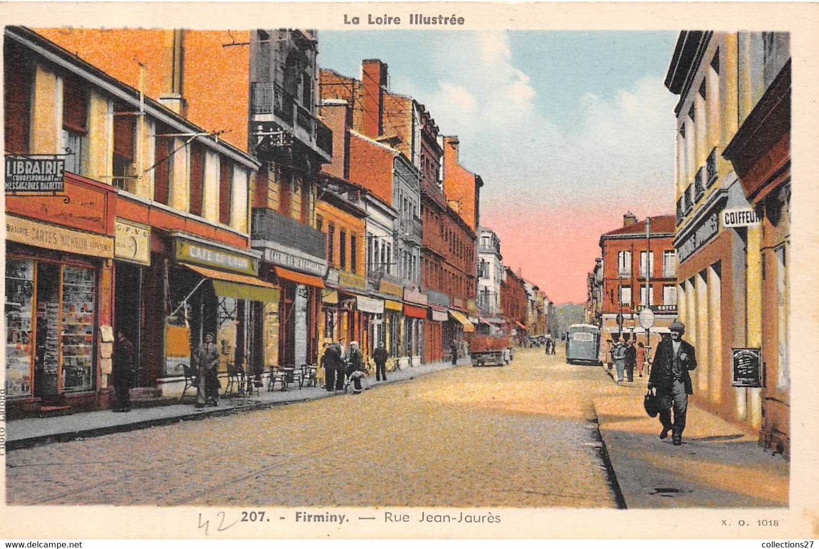 42-FIRMINY- RUE JEAN-JAURES - Firminy