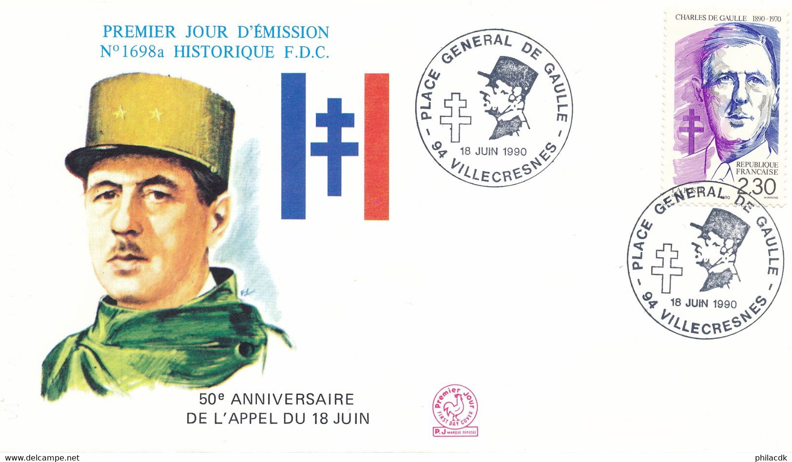 BEAU LOT FDC CARTES ENVELOPPES BLOCS TIMBRES DENTELES NON DENTELES GENERAL CHARLES DE GAULLE