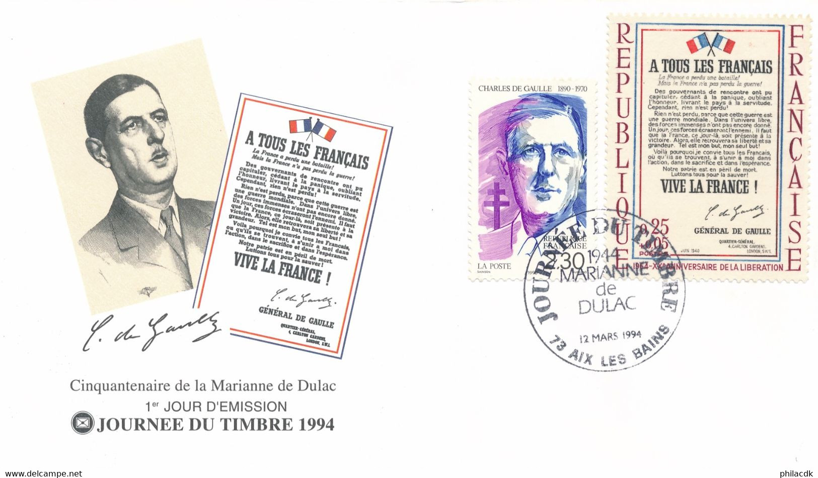 BEAU LOT FDC CARTES ENVELOPPES BLOCS TIMBRES DENTELES NON DENTELES GENERAL CHARLES DE GAULLE