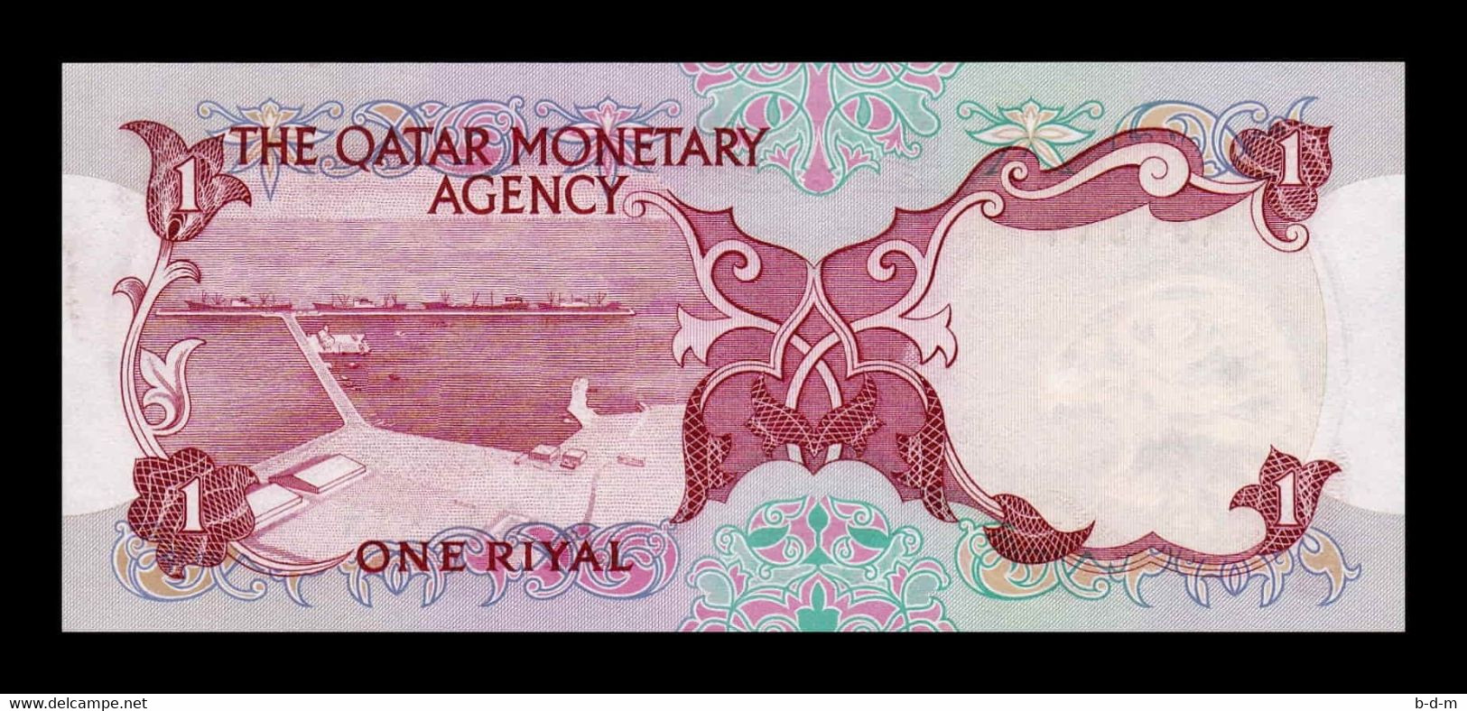 Catar Qatar 1 Riyal 1973 Pick 1 SC UNC - Qatar