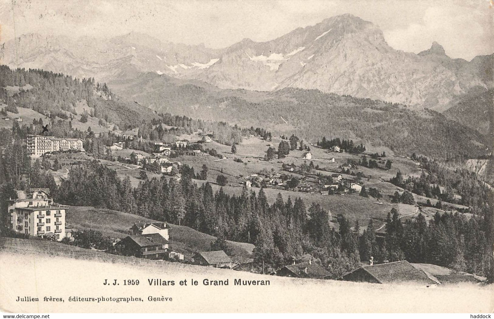 VILLARS ET LE GRAND MUVERAN - Villars-les-Moines