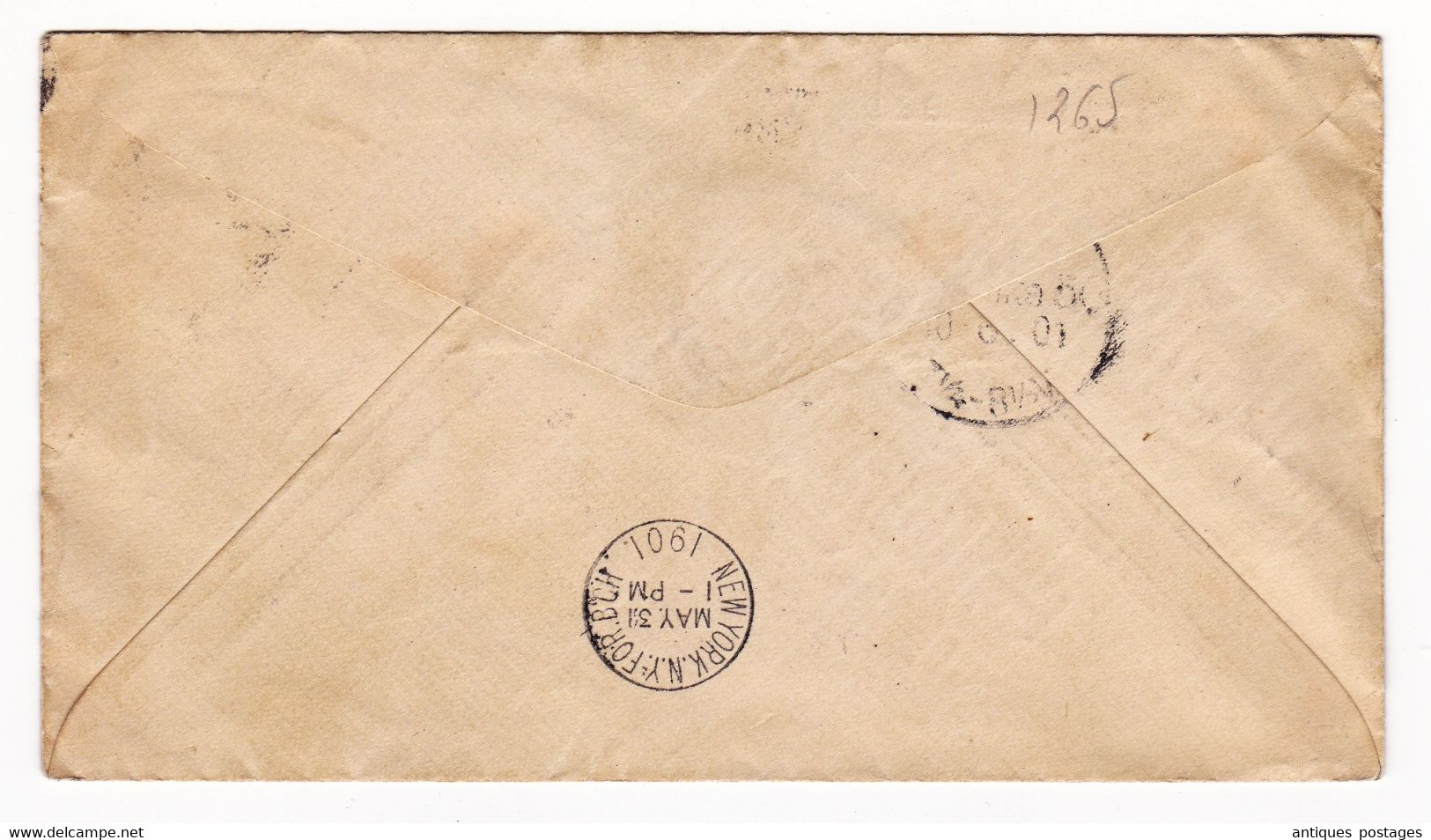 Lettre USA Entier Postal New York 1901 Two Cents Duluth Minnesota - 1901-20