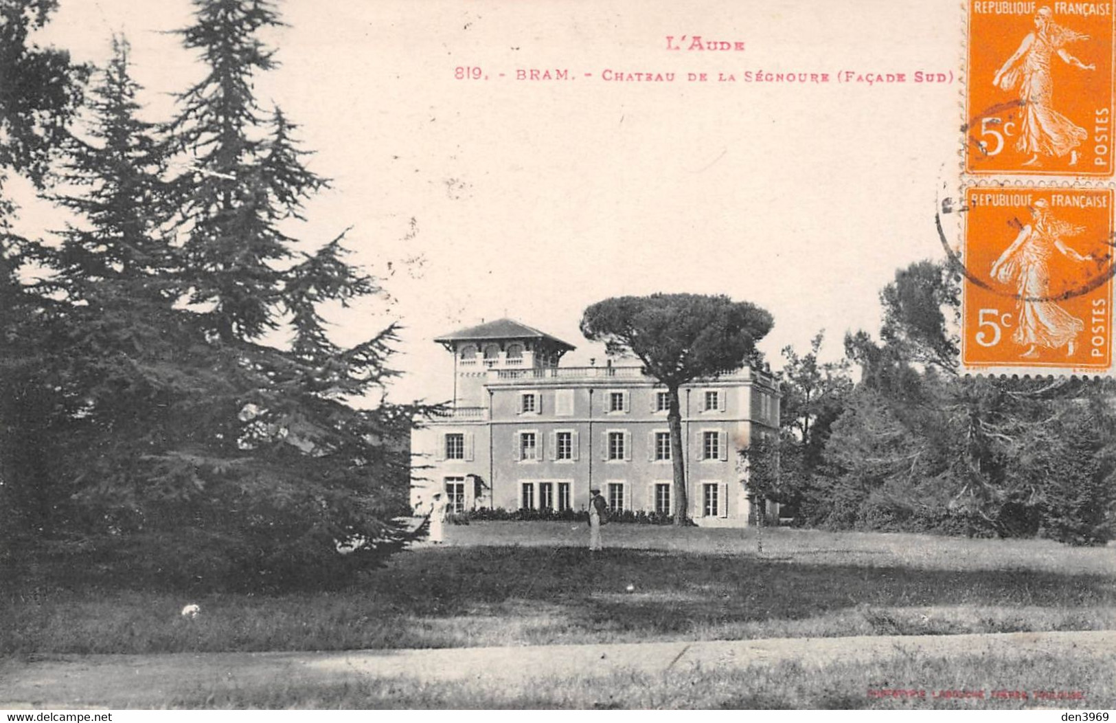 BRAM - Château De La Segnoure (Façade Sud) - Bram