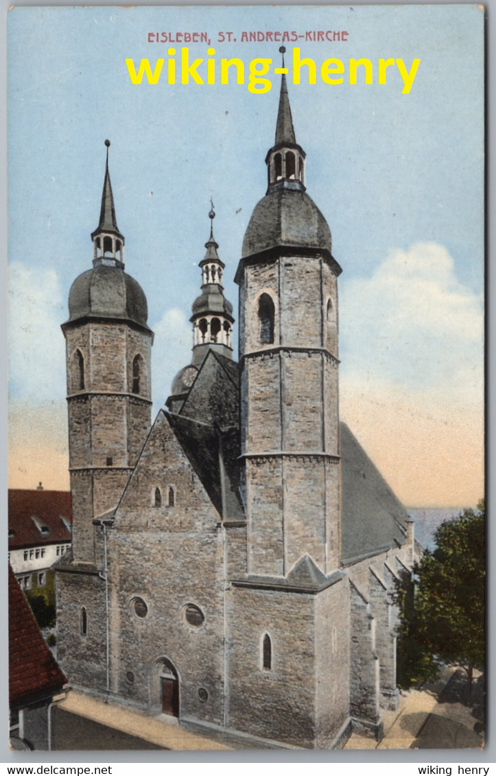 Lutherstadt Eisleben - S/w Sankt Andreas Kirche - Lutherstadt Eisleben