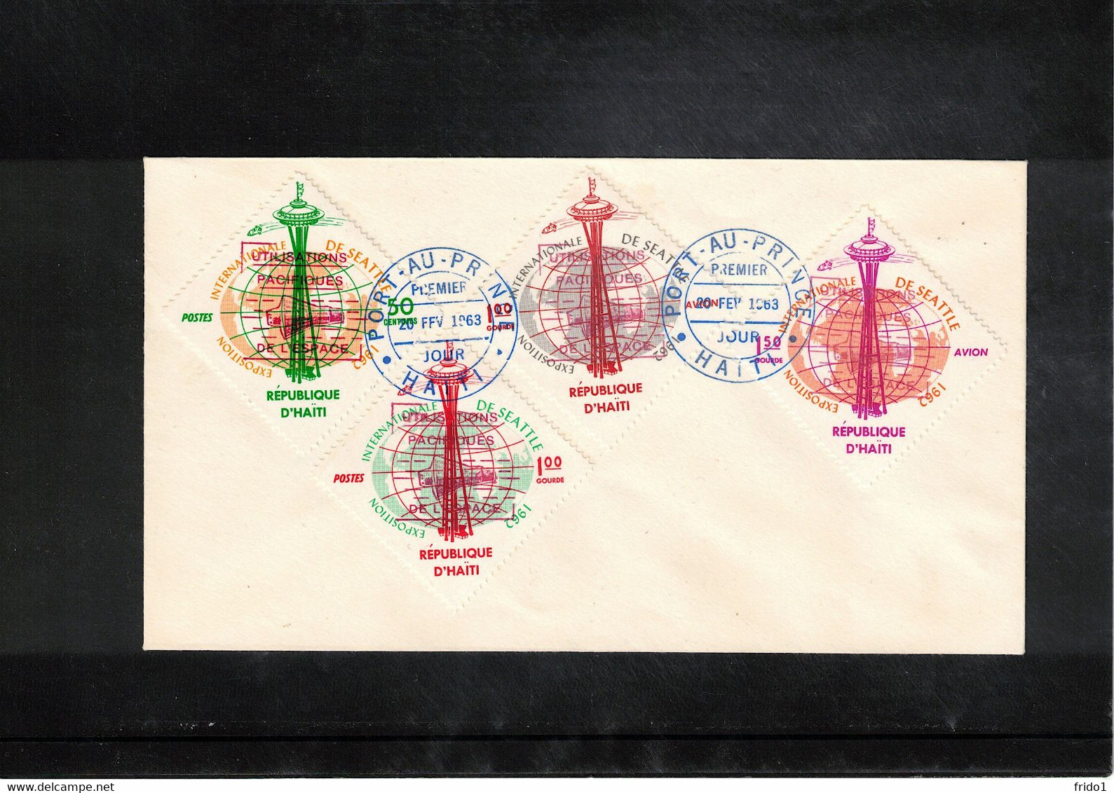 Haiti 1963 Space / Raumfahrt Interesting Cover - Sud America