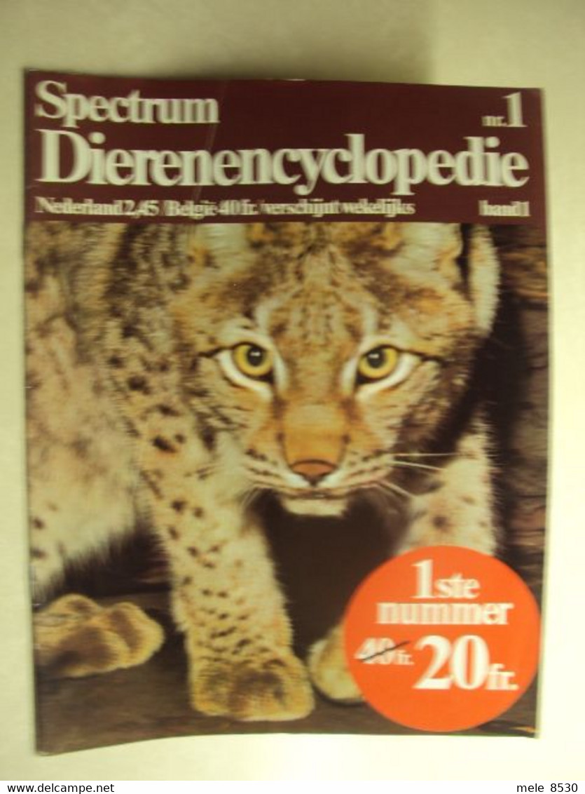 D 36 - SPECTRUM DIERENENCYCLOPEDIE NR. 1 - Encyclopédies