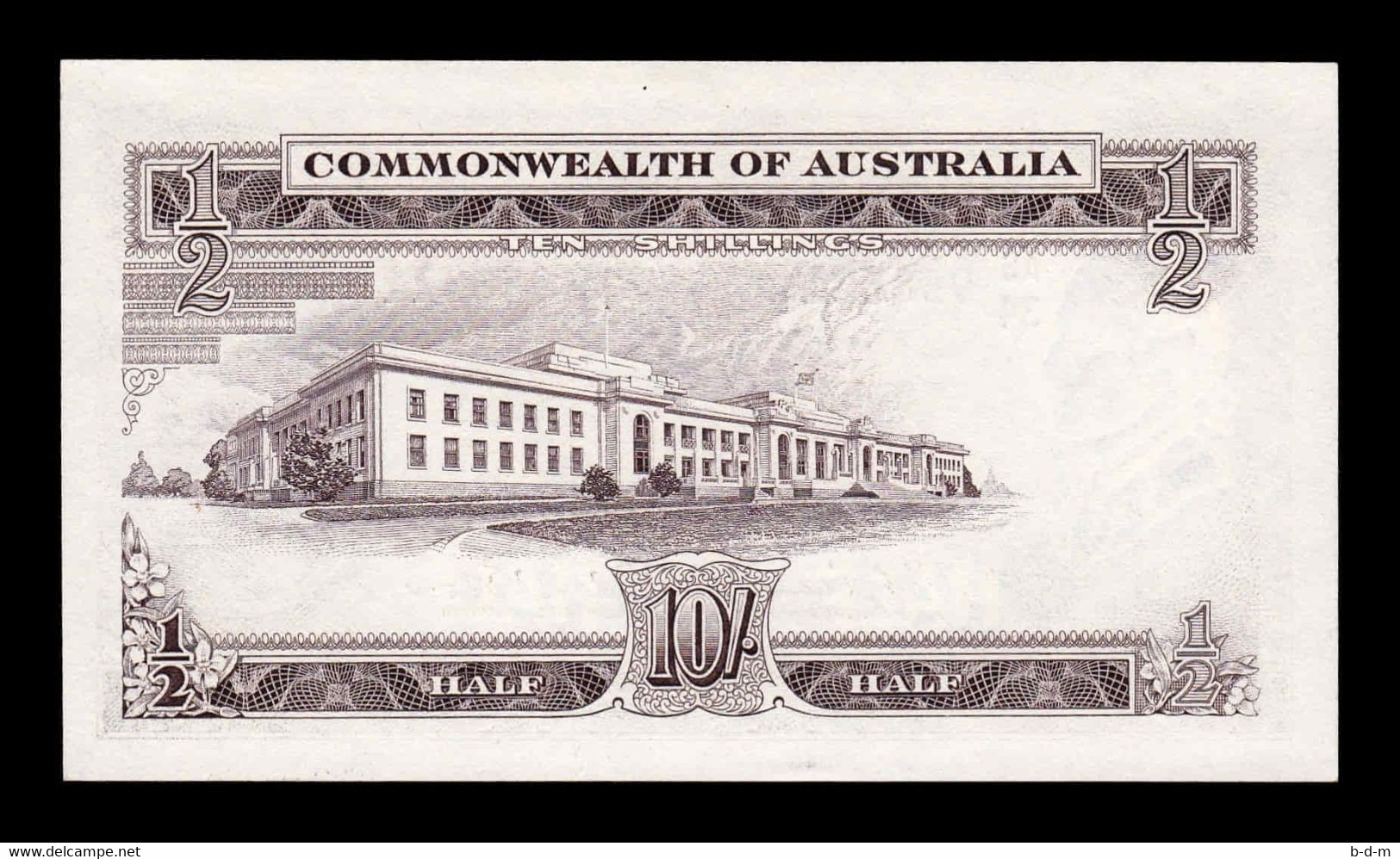 Australia 10 Shillings = ½ Pound 1961-1965 Pick 33 SC UNC - 1960-65 Reserve Bank Of Australia