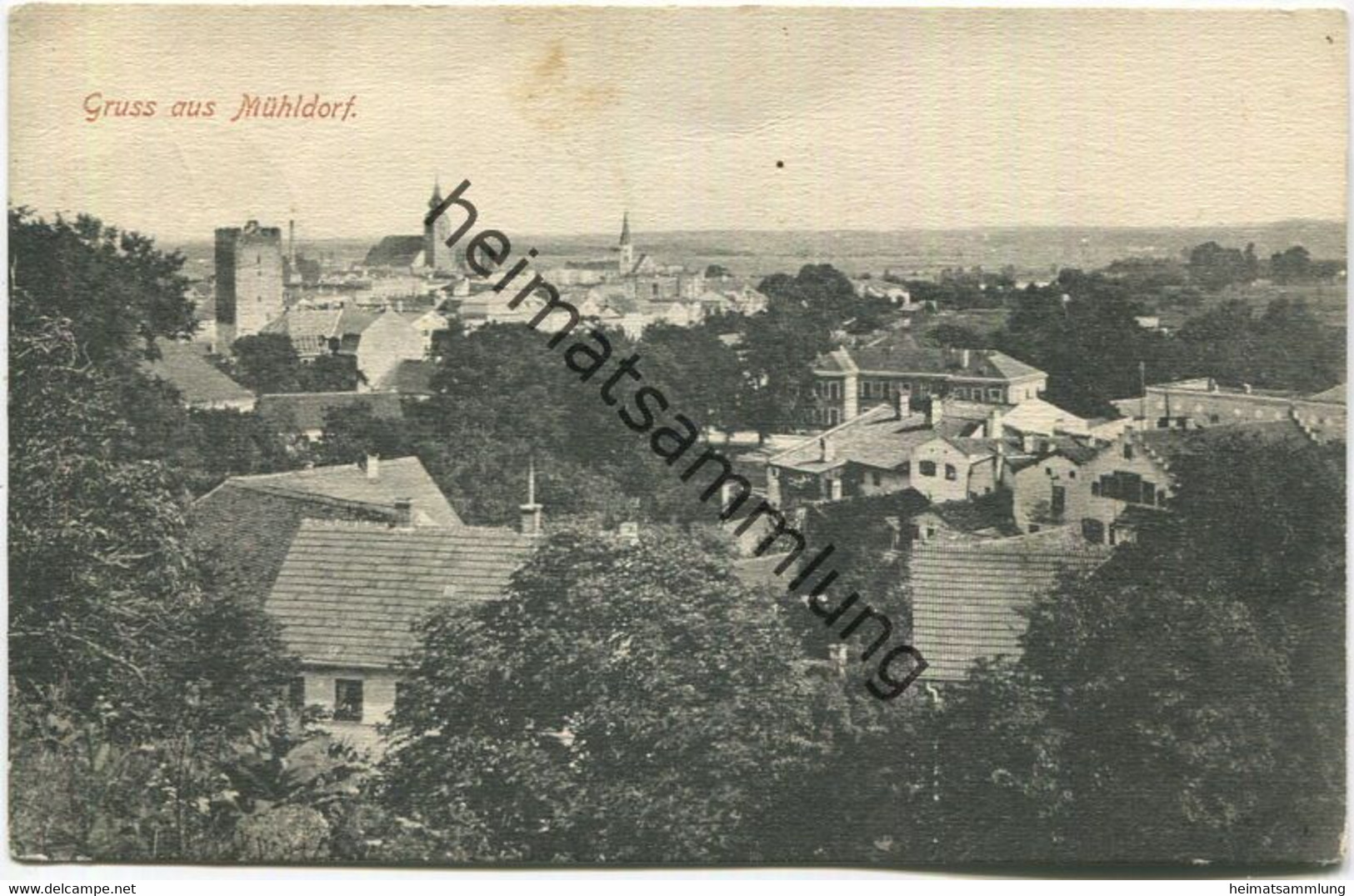 Mühldorf Am Inn - Verlag Kaspar Bader München - Gel. - Mühldorf