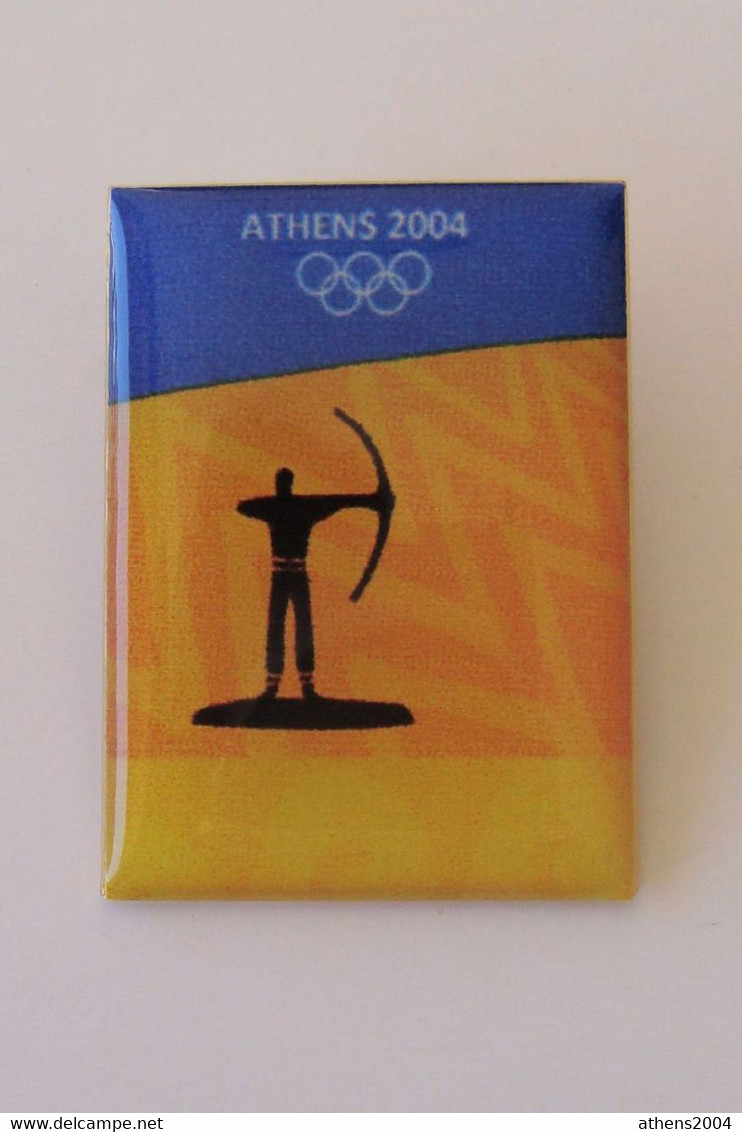 2004 Athens Olympic Games - Archery Pictogram Pin - Olympische Spiele