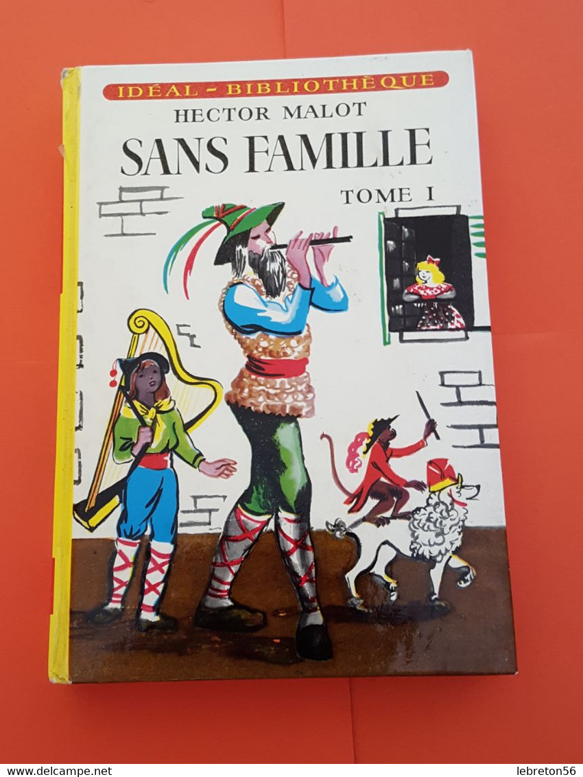 Livre ; Sans Famille Tome I De Hector Malot (1956) -   Voir Les  Photos - Hachette