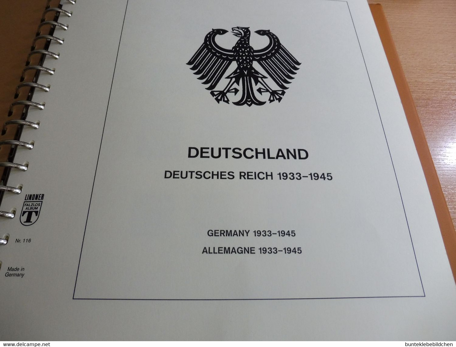 DR 1933-45 Mit Schuber Braun, LESEN - Binders With Pages