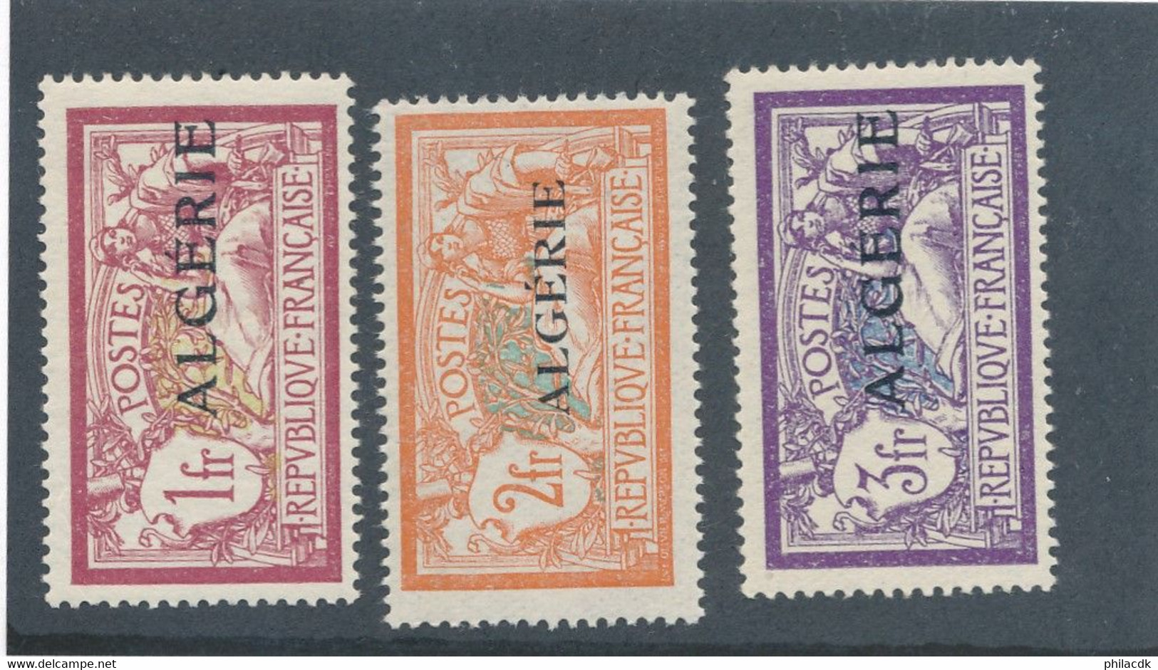 ALGERIE - N° 29+31/32 NEUFS* AVEC CHARNIERE - COTE : 8€35 - 1924/25 - Nuovi